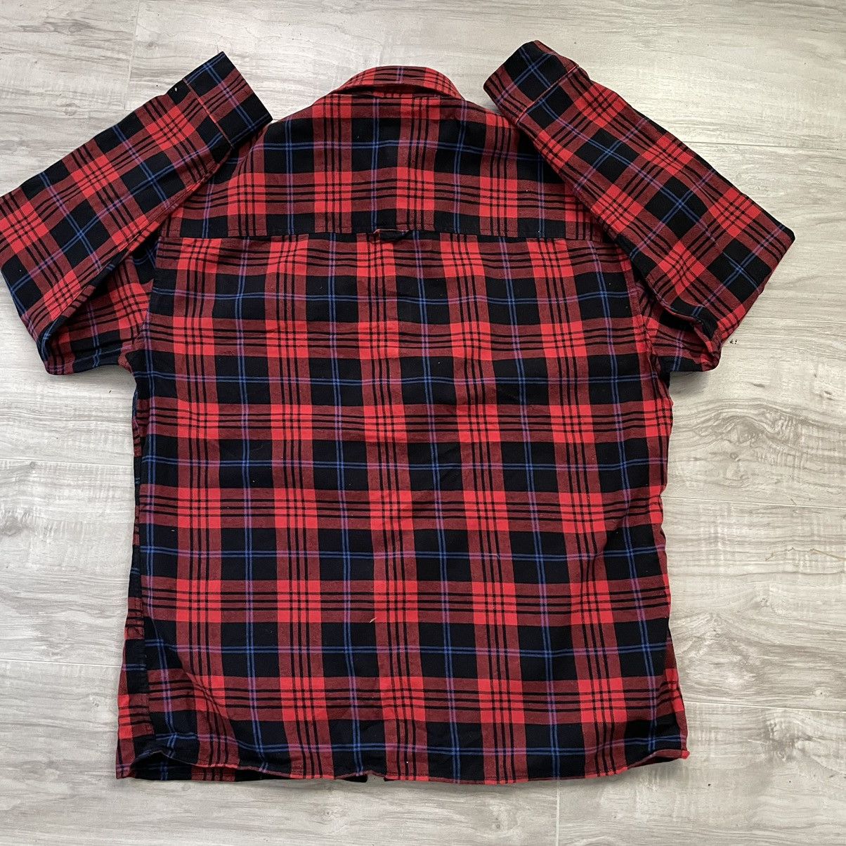 Flannel COLLUSION flannel shirt in red check Size XS Size US XS / EU 42 / 0 - 5 Thumbnail