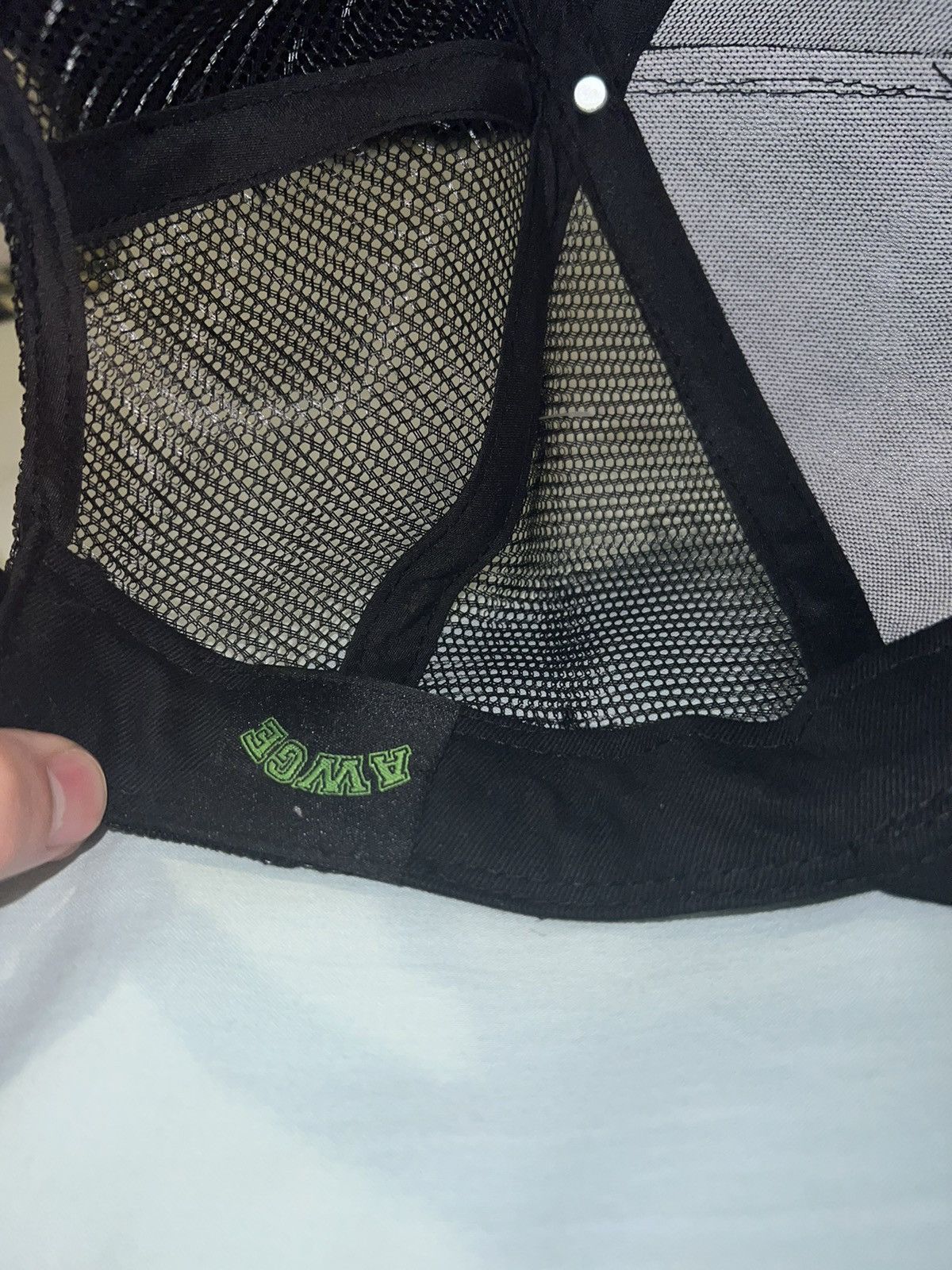 A$AP Rocky Awge Studded Green Logo Cap Size ONE SIZE - 3 Thumbnail