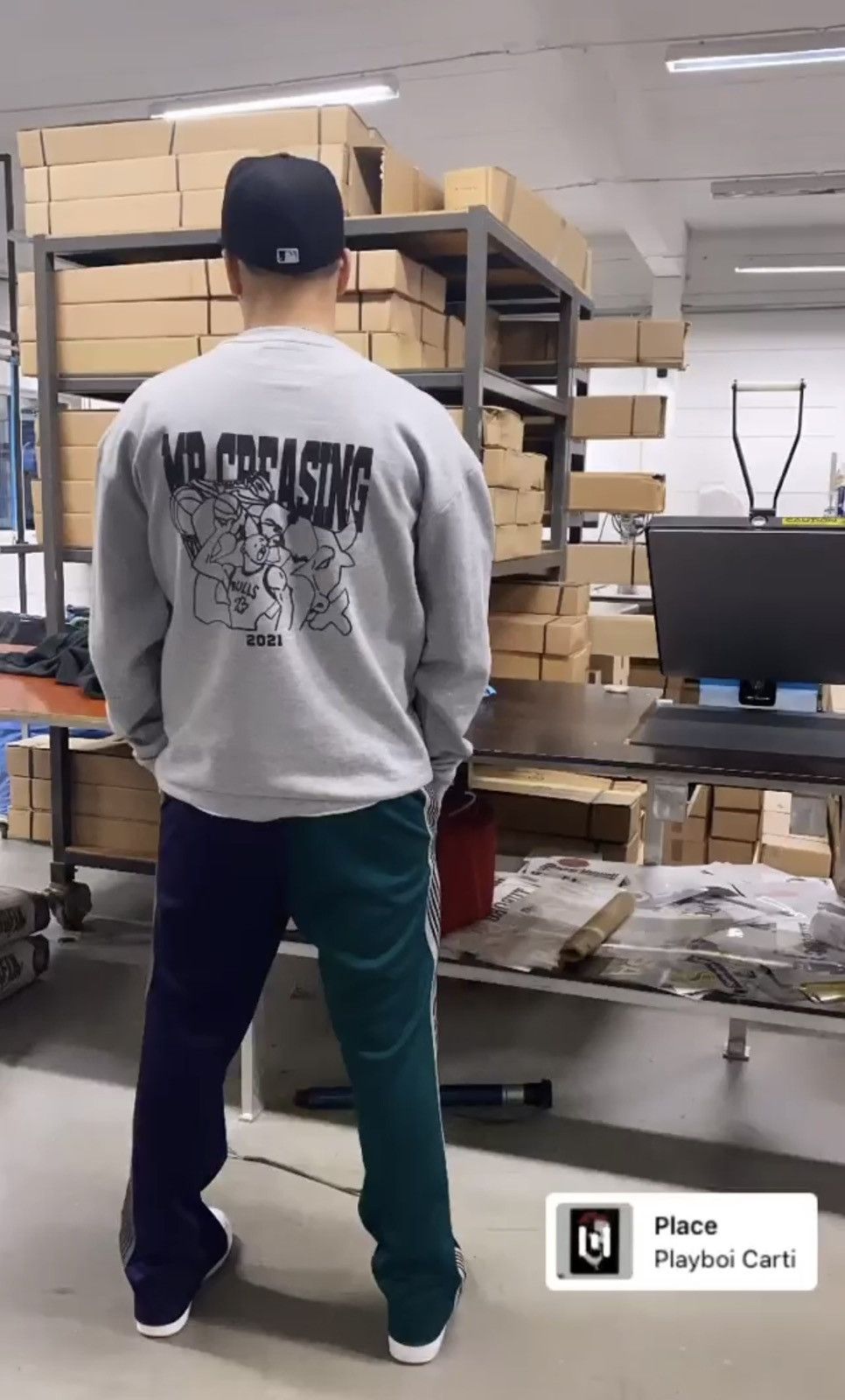 Japanese Brand Needles track pants (1/12 in the world) Size US 32 / EU 48 - 1 Thumbnail