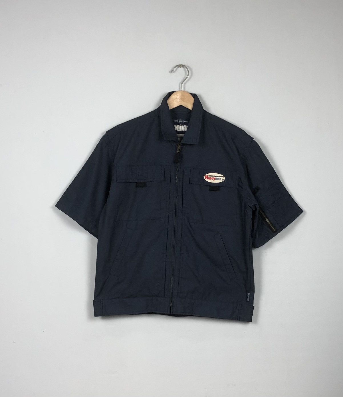Japanese Brand × Vintage Japanese Brand Handyman Workers Jacket Size US M / EU 48-50 / 2 - 2 Thumbnail