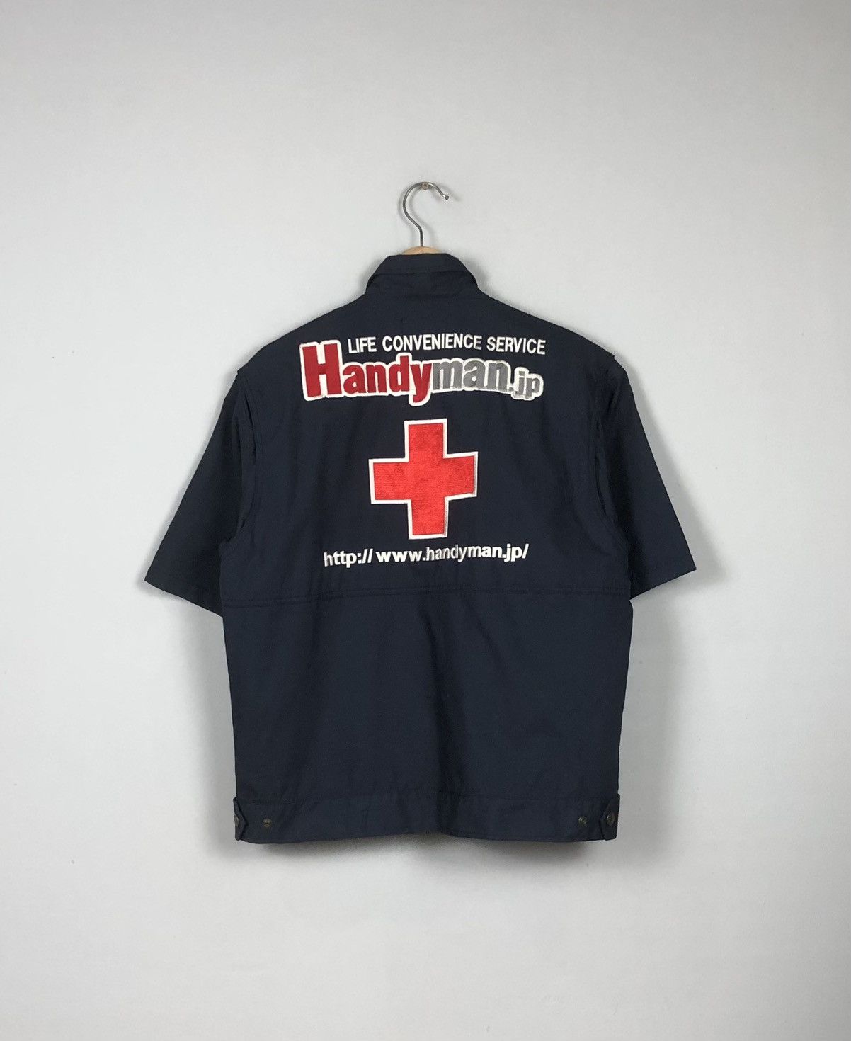 Japanese Brand × Vintage Japanese Brand Handyman Workers Jacket Size US M / EU 48-50 / 2 - 1 Thumbnail