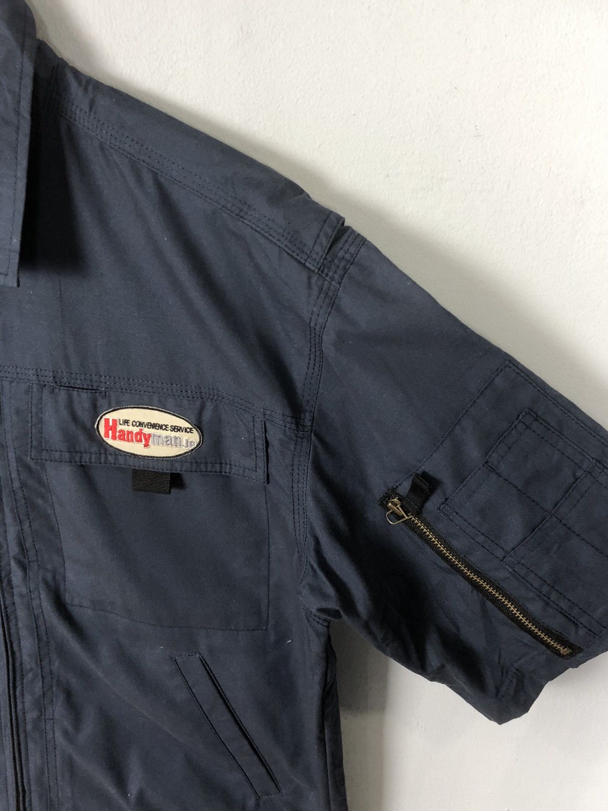 Japanese Brand × Vintage Japanese Brand Handyman Workers Jacket Size US M / EU 48-50 / 2 - 5 Thumbnail