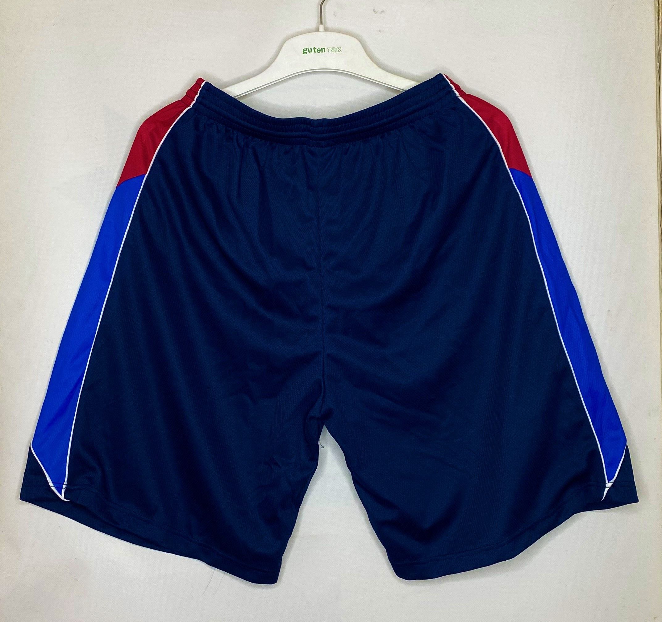 Le Coq Sportif × Vintage CRYSTAL PALACE 2002 2003 HOME FOOTBALL SHORTS SOCCER Size US 30 / EU 46 - 2 Thumbnail