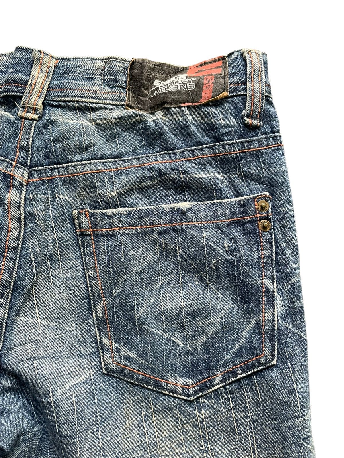 Energie Energy Jeans Distresed Denim Size US 31 - 9 Thumbnail