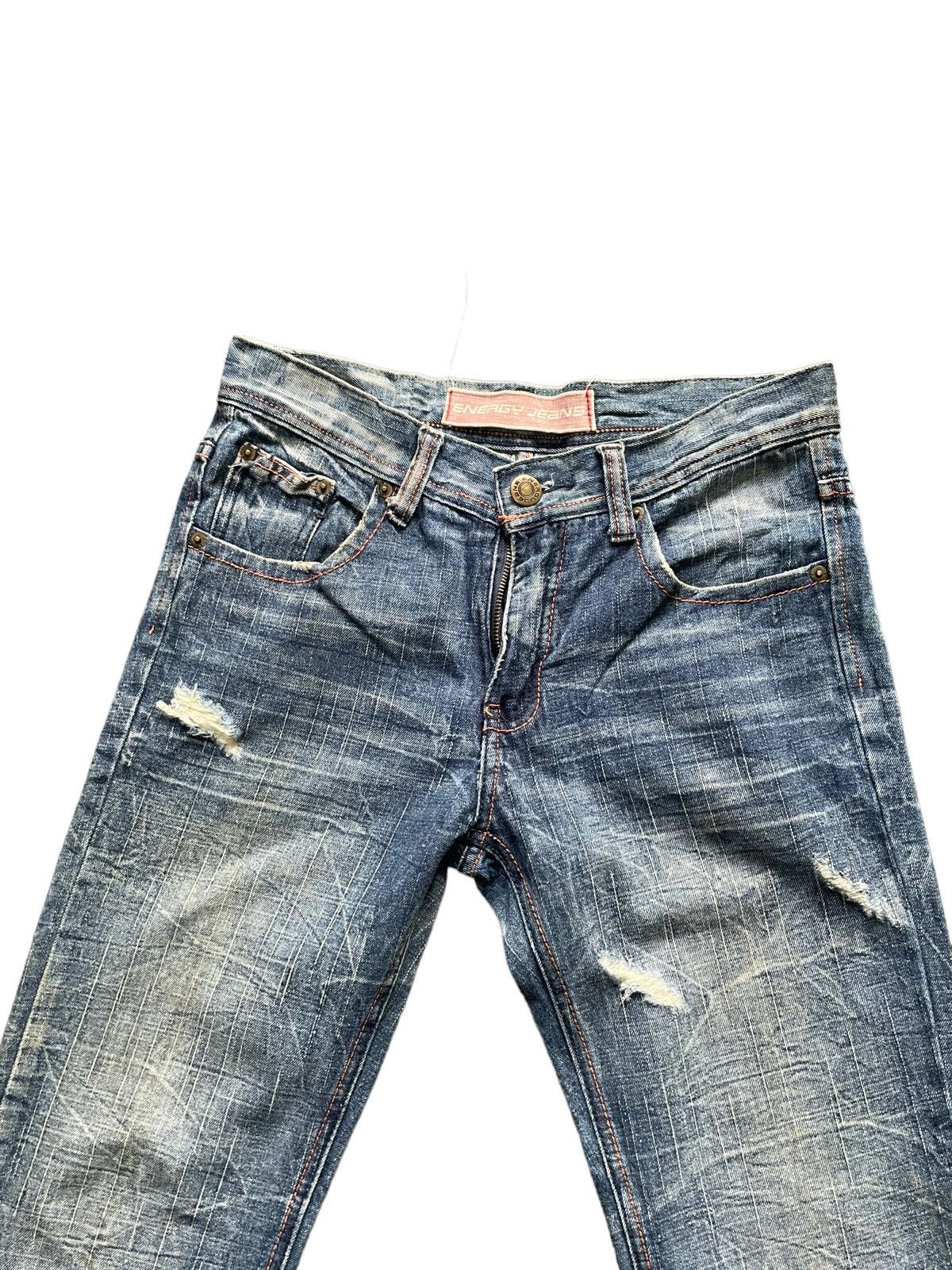 Energie Energy Jeans Distresed Denim Size US 31 - 4 Thumbnail