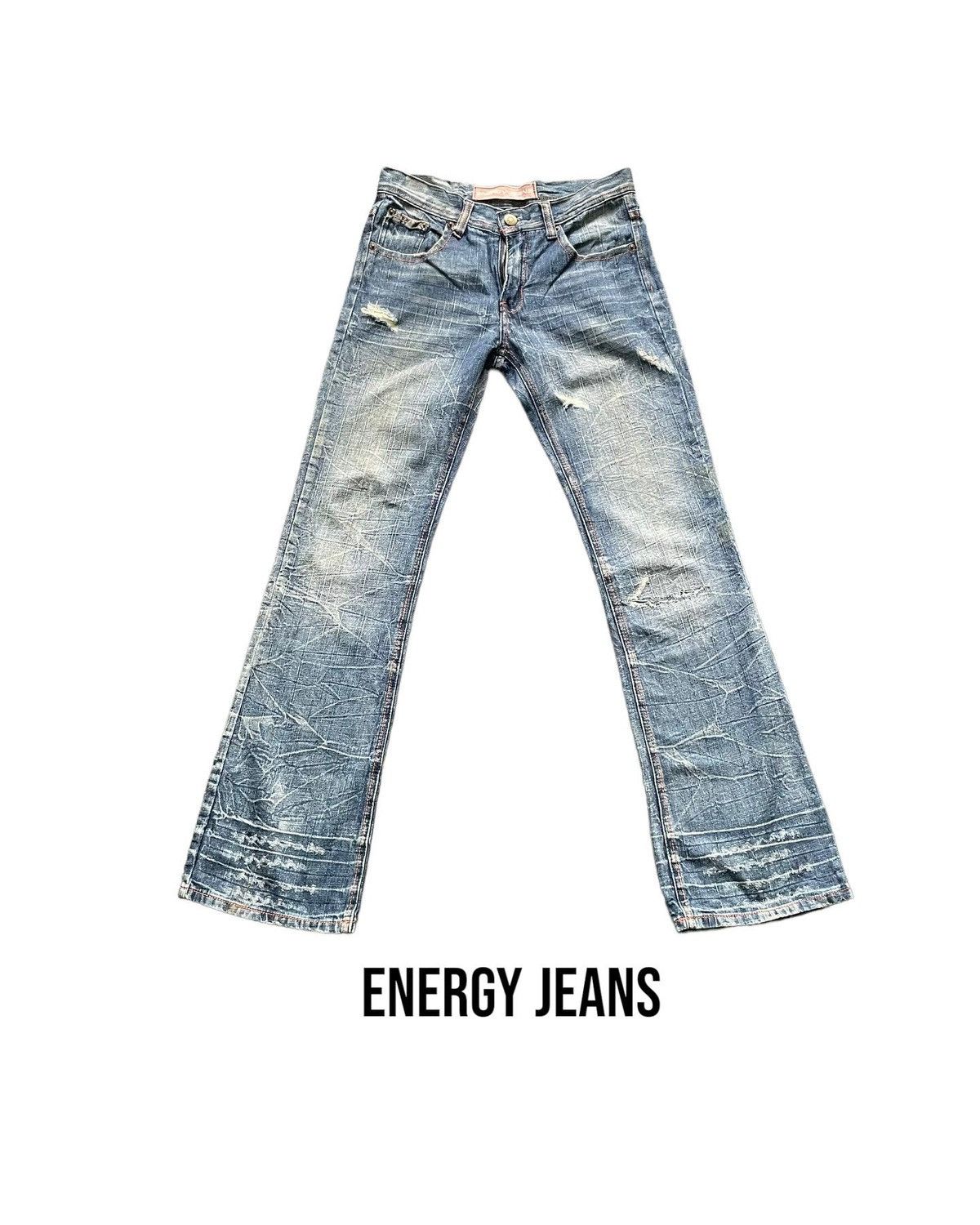 Energie Energy Jeans Distresed Denim Size US 31 - 1 Thumbnail