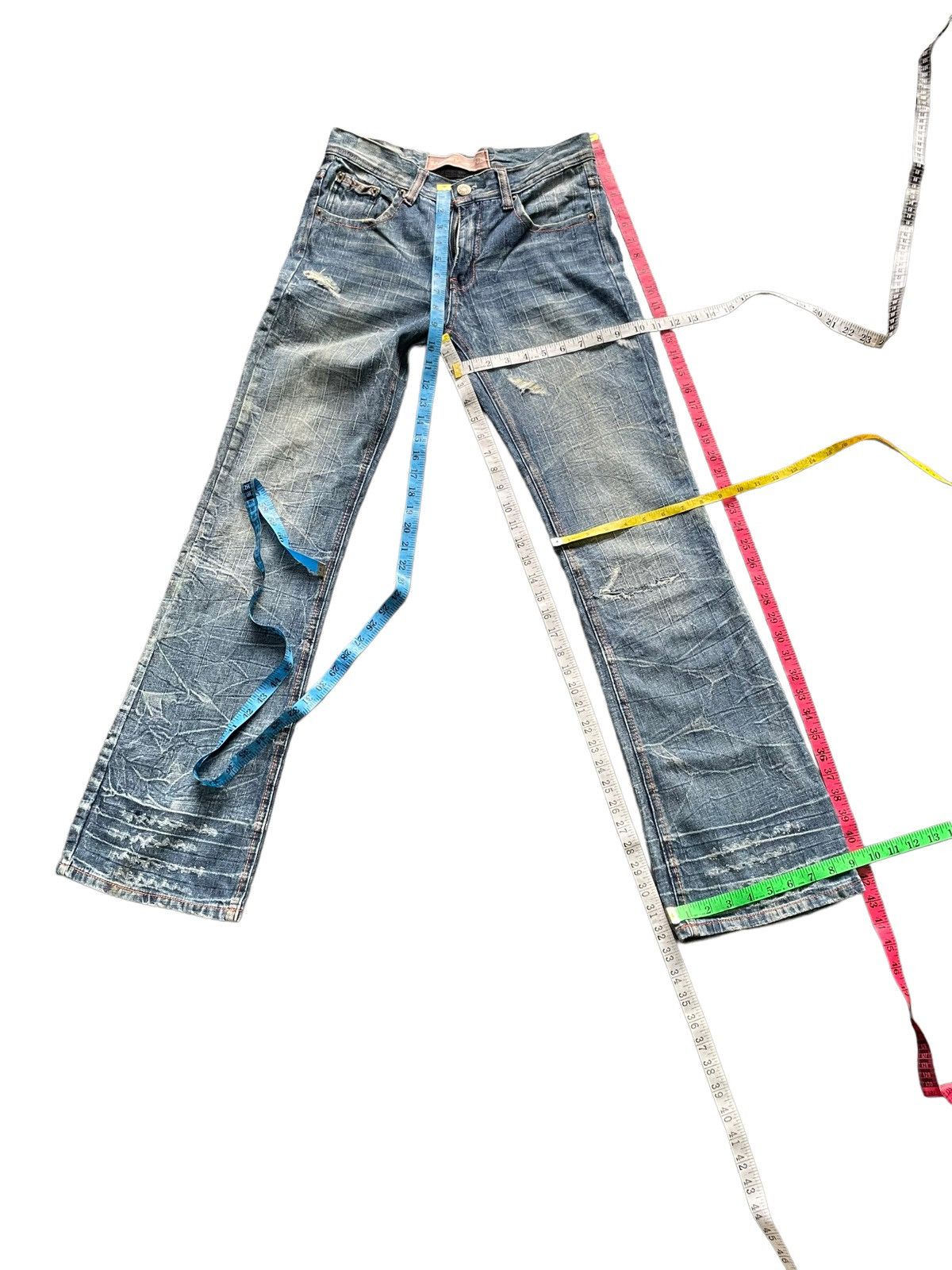 Energie Energy Jeans Distresed Denim Size US 31 - 16 Thumbnail