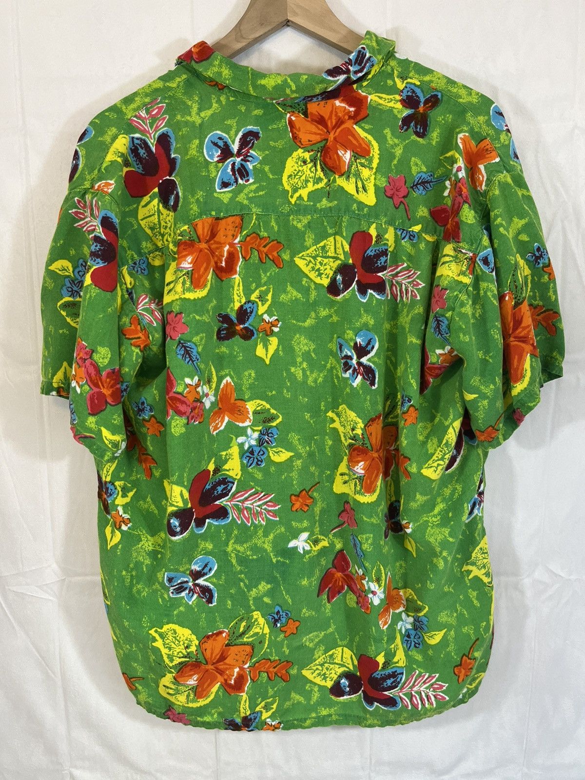 Vintage Rayon Vintage Hawaiian Style Retro Island Shirt Size US L / EU 52-54 / 3 - 8 Thumbnail