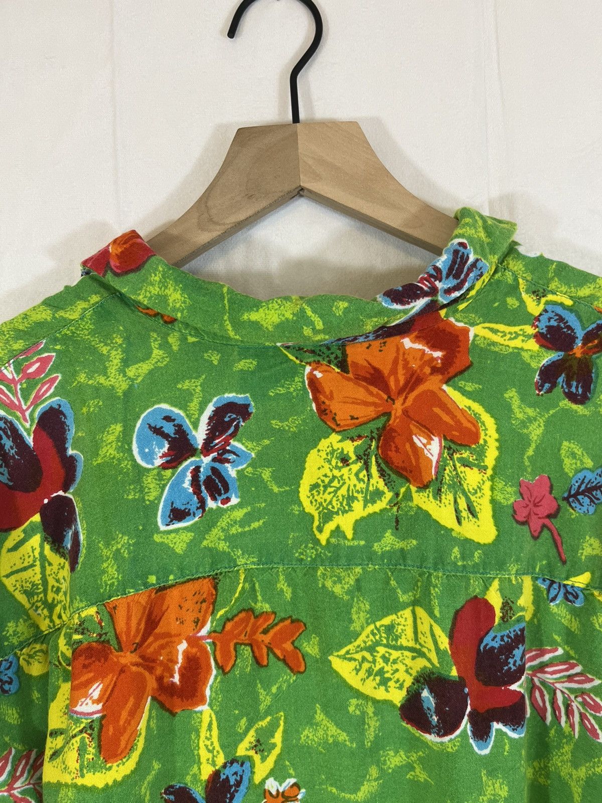 Vintage Rayon Vintage Hawaiian Style Retro Island Shirt Size US L / EU 52-54 / 3 - 9 Thumbnail