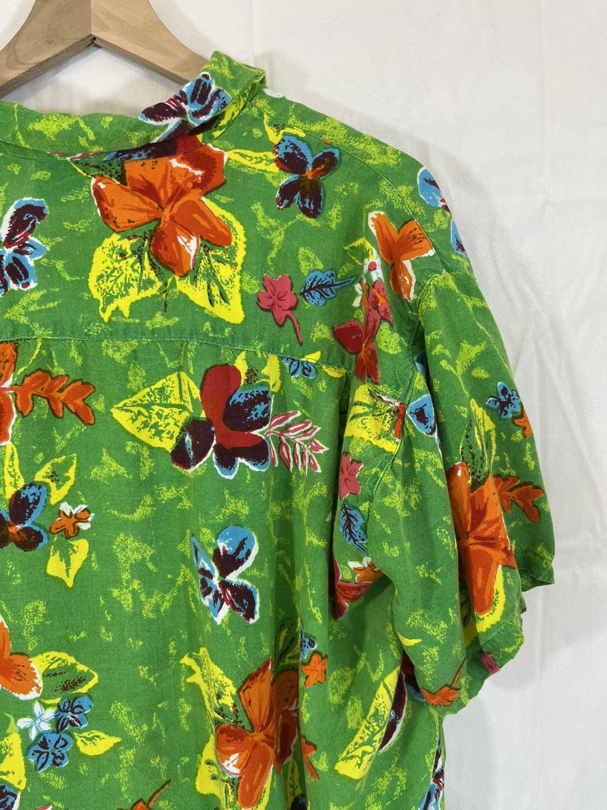 Vintage Rayon Vintage Hawaiian Style Retro Island Shirt Size US L / EU 52-54 / 3 - 10 Thumbnail