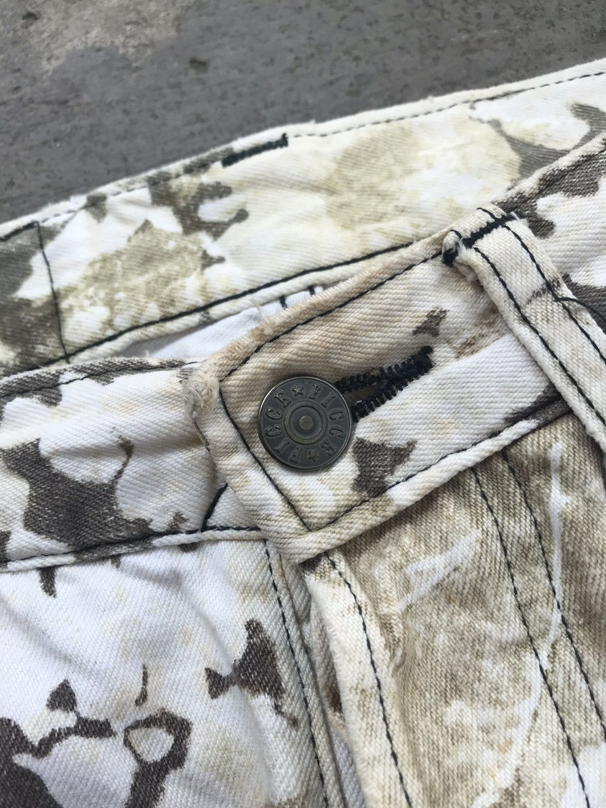 Designer × Japanese Brand × Yoshiyuki Konishi Vintage Ficce Uomo Floral Pants Size US 30 / EU 46 - 3 Thumbnail