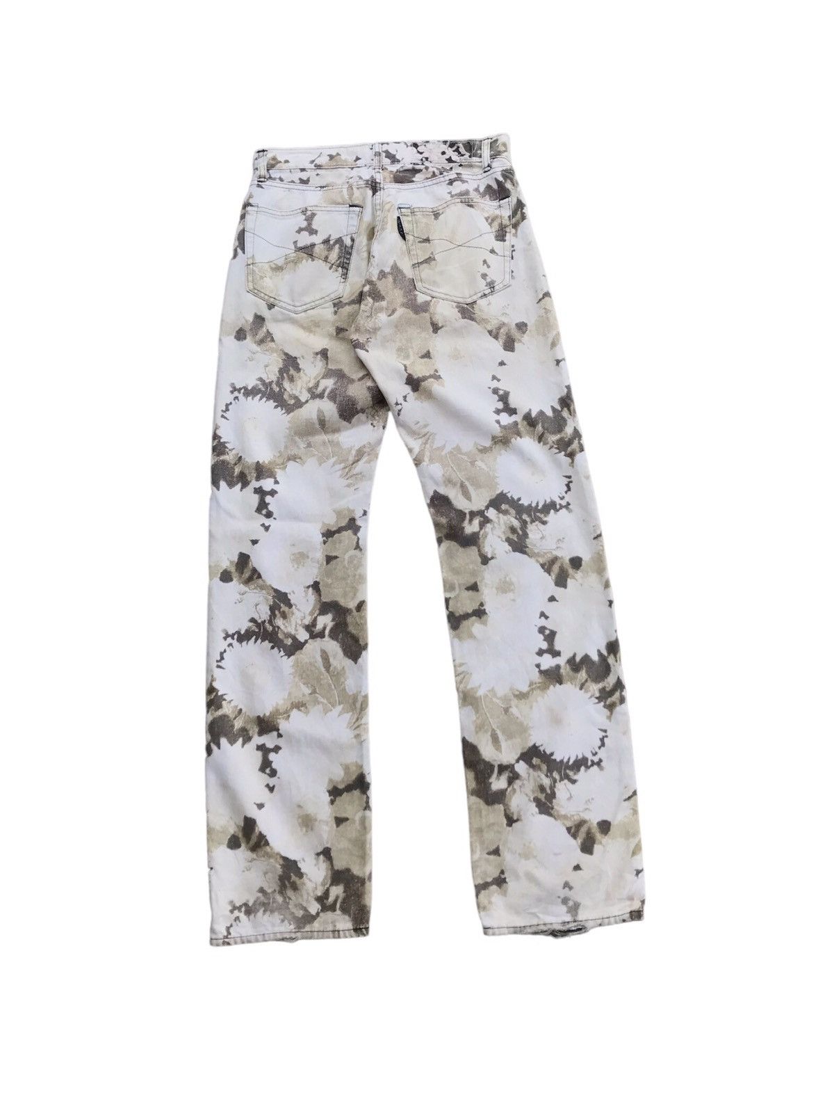 Designer × Japanese Brand × Yoshiyuki Konishi Vintage Ficce Uomo Floral Pants Size US 30 / EU 46 - 2 Thumbnail