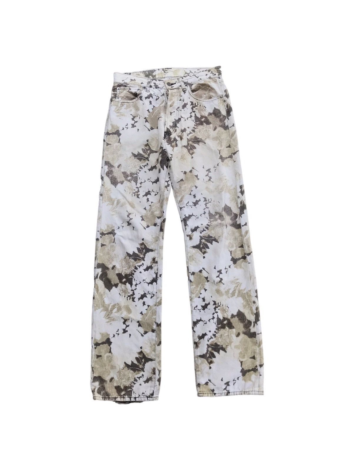 Designer × Japanese Brand × Yoshiyuki Konishi Vintage Ficce Uomo Floral Pants Size US 30 / EU 46 - 1 Thumbnail