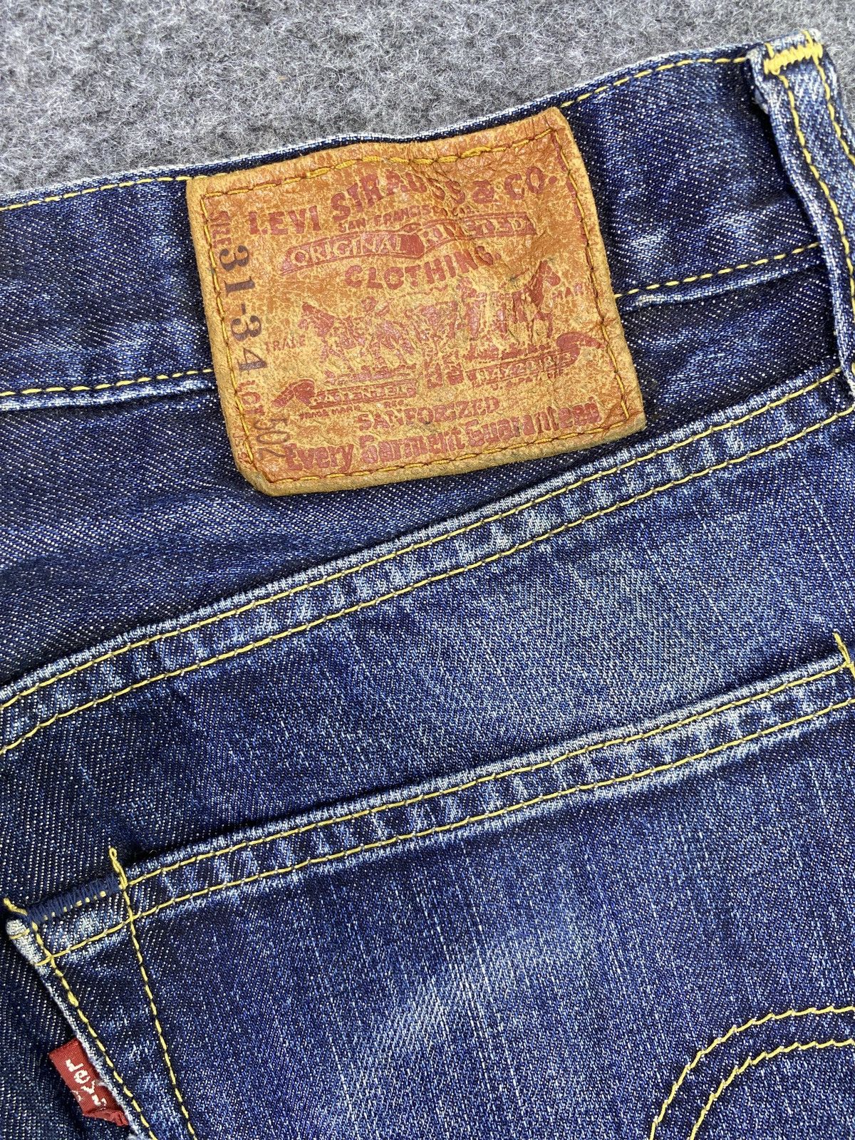 Levi's Vintage Levi's 502 Jeans Distress Blue Wash - J829 Size US 30 / EU 46 - 8 Thumbnail