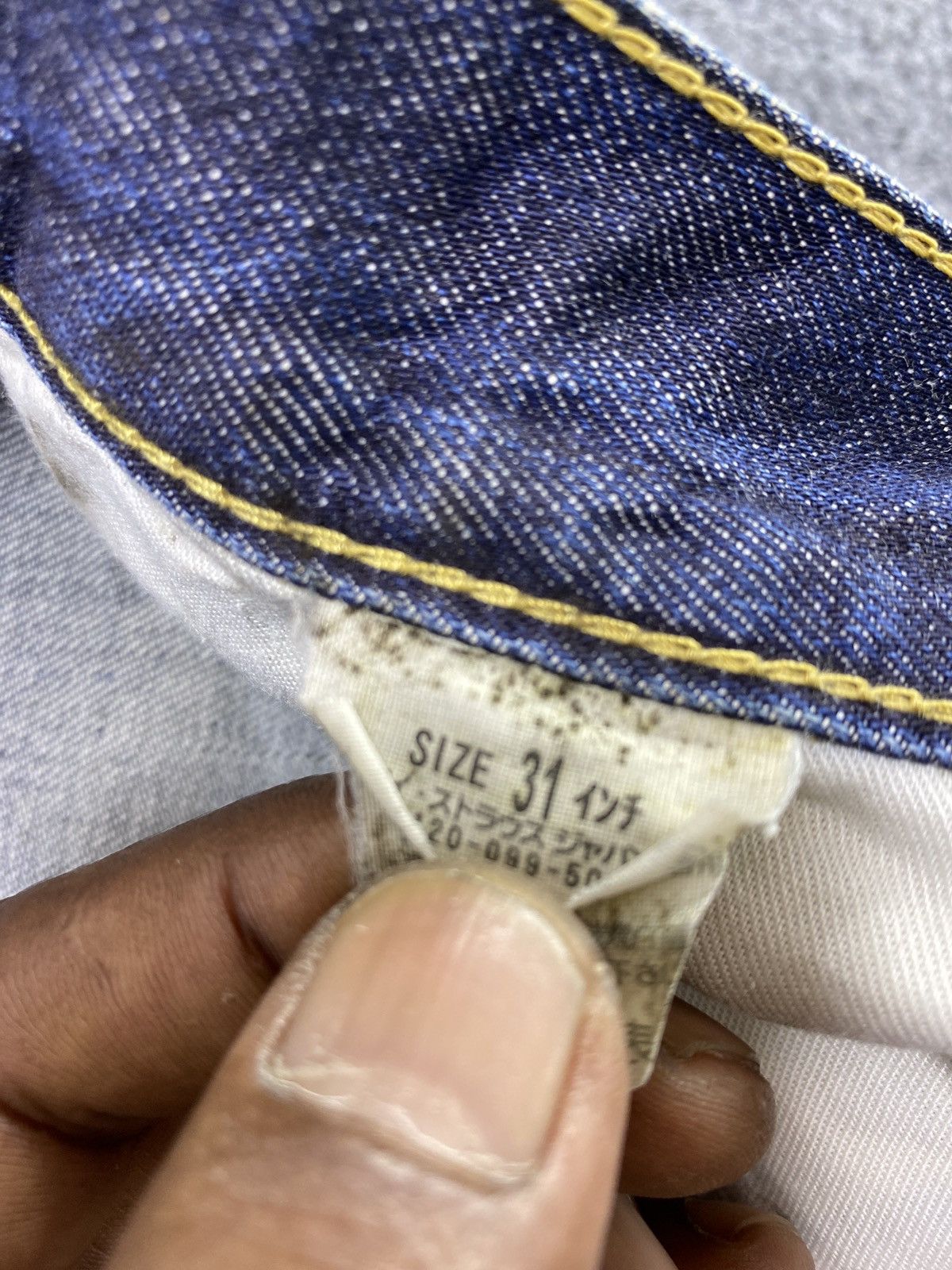 Levi's Vintage Levi's 502 Jeans Distress Blue Wash - J829 Size US 30 / EU 46 - 4 Thumbnail