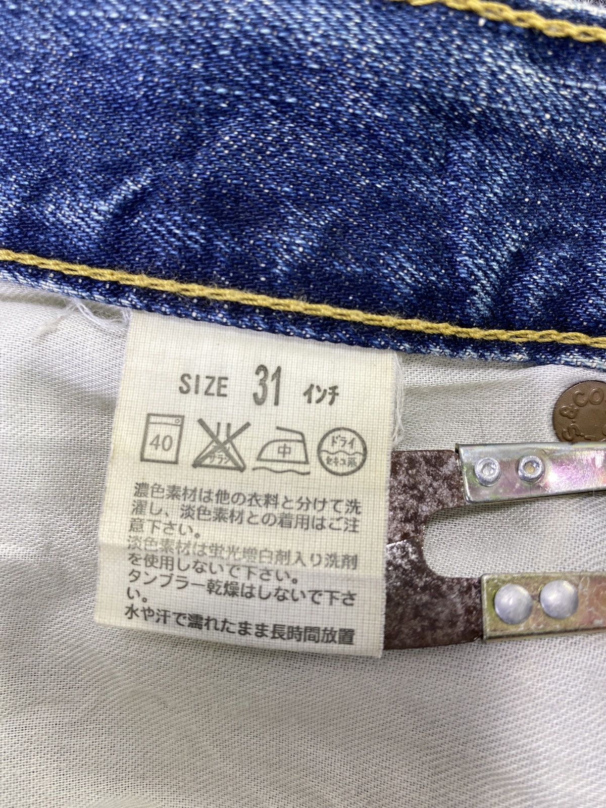 Levi's Vintage Levi's 502 Jeans Distress Blue Wash - J830 Size US 33 - 4 Thumbnail