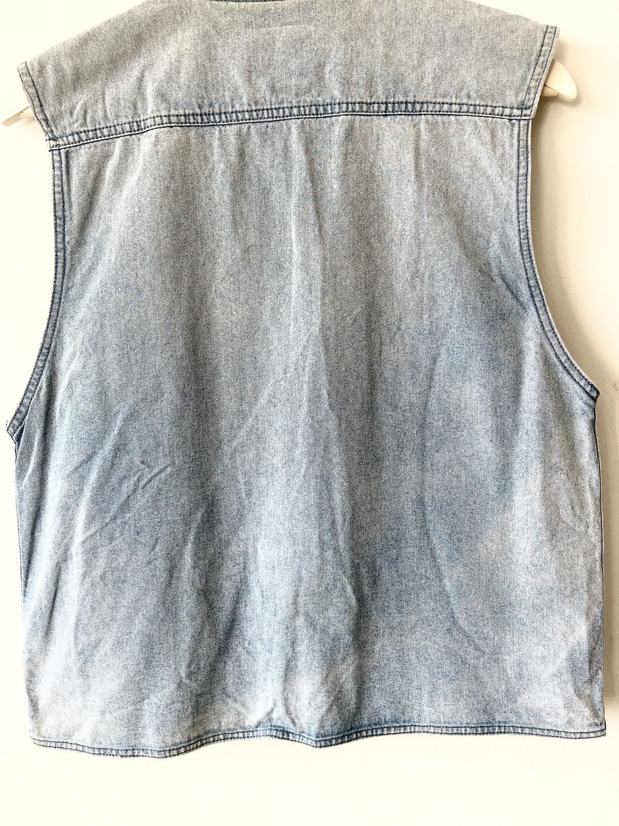 Japanese Brand × Vintage VINTAGE🔥🔥THE STATE OF OKLAHOMA DENIM VEST BY PAINTERS Size US M / EU 48-50 / 2 - 11 Thumbnail