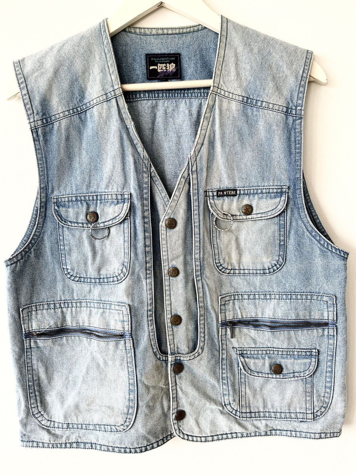 Japanese Brand × Vintage VINTAGE🔥🔥THE STATE OF OKLAHOMA DENIM VEST BY PAINTERS Size US M / EU 48-50 / 2 - 4 Thumbnail
