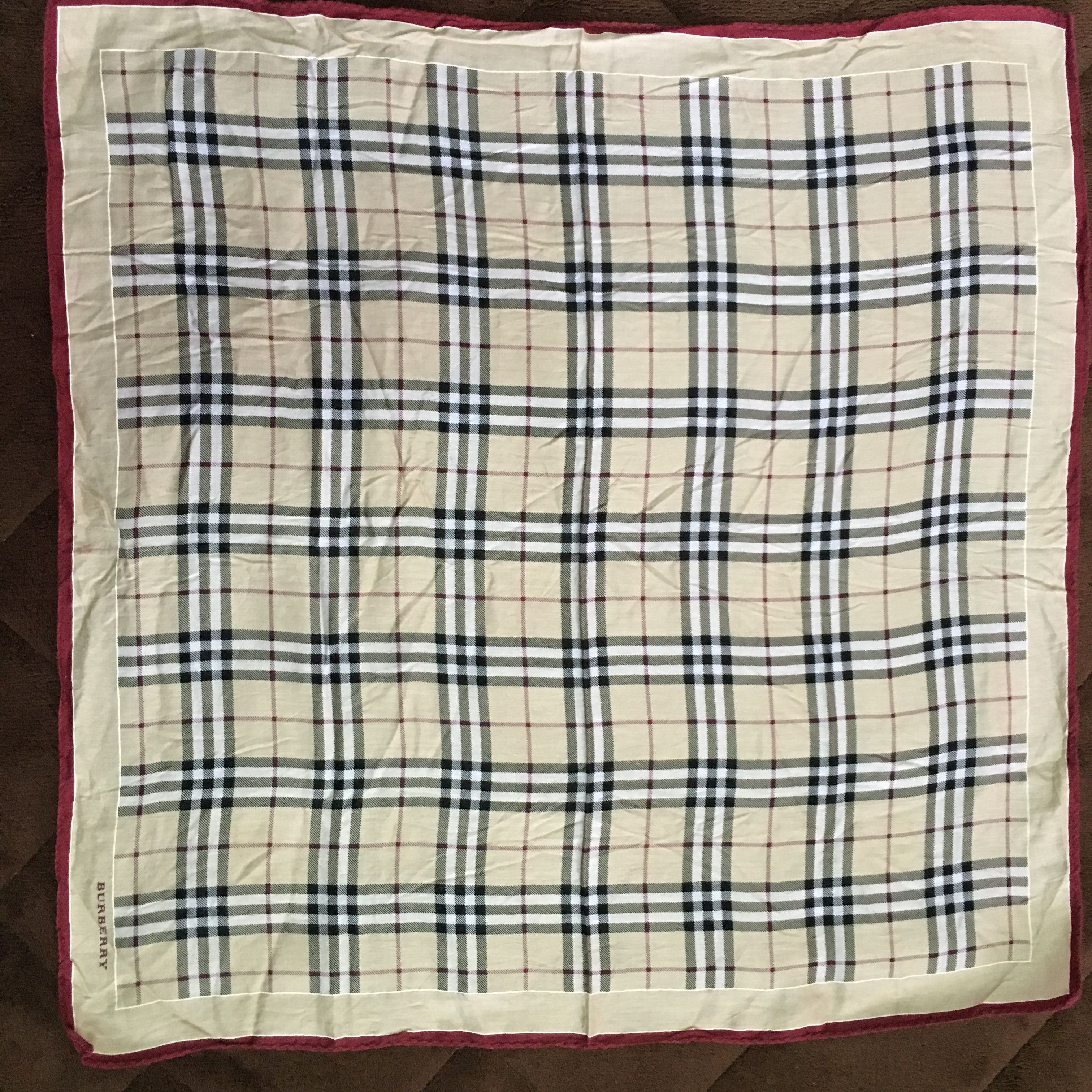 Burberry handkerchief/ pocket squared Size ONE SIZE - 4 Thumbnail