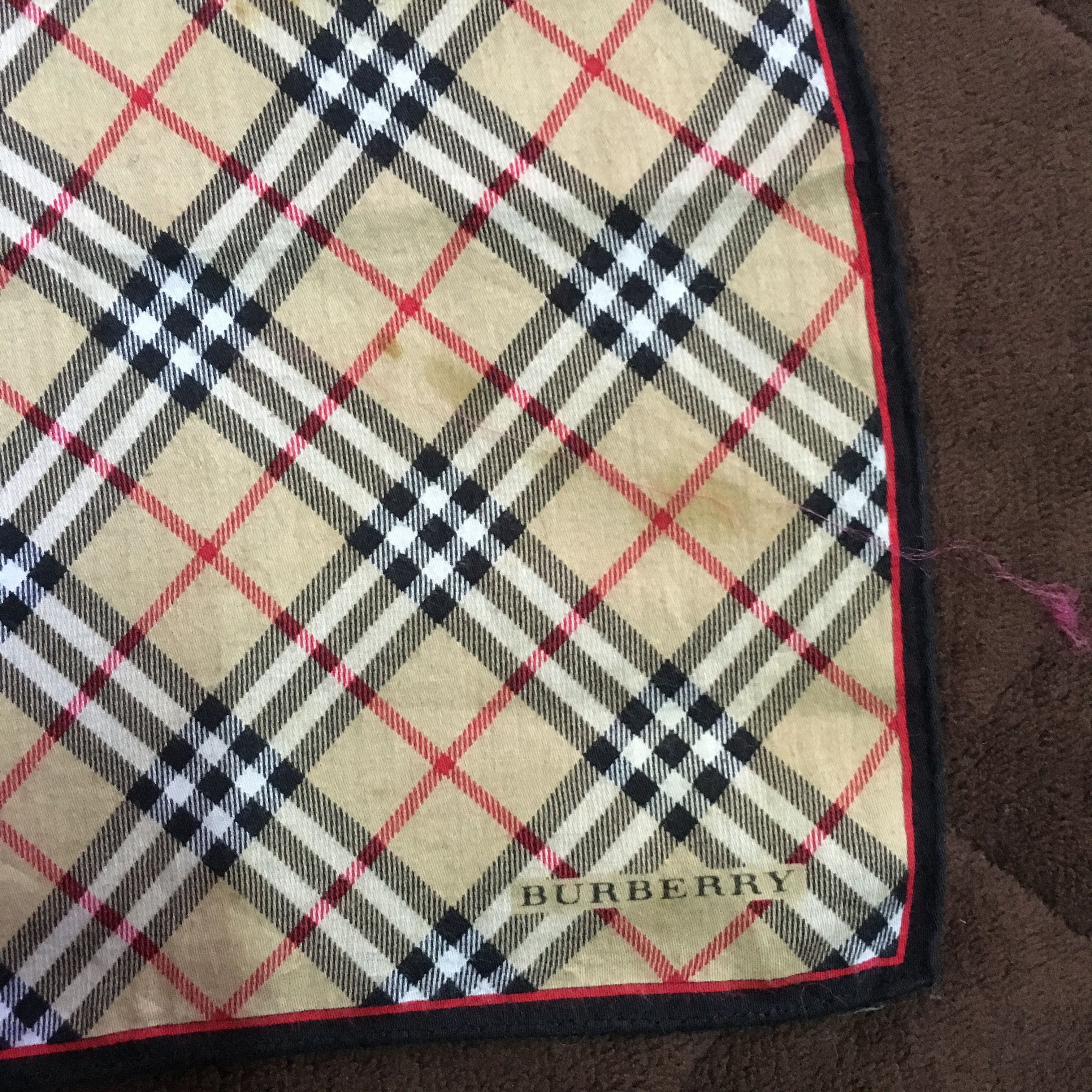 Burberry handkerchief/ pocket squared Size ONE SIZE - 3 Thumbnail
