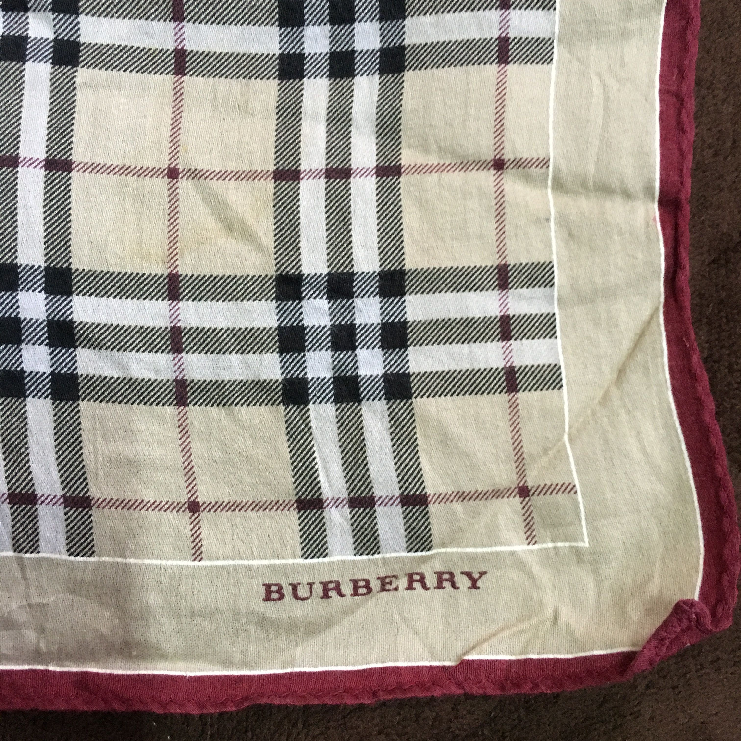 Burberry handkerchief/ pocket squared Size ONE SIZE - 5 Thumbnail