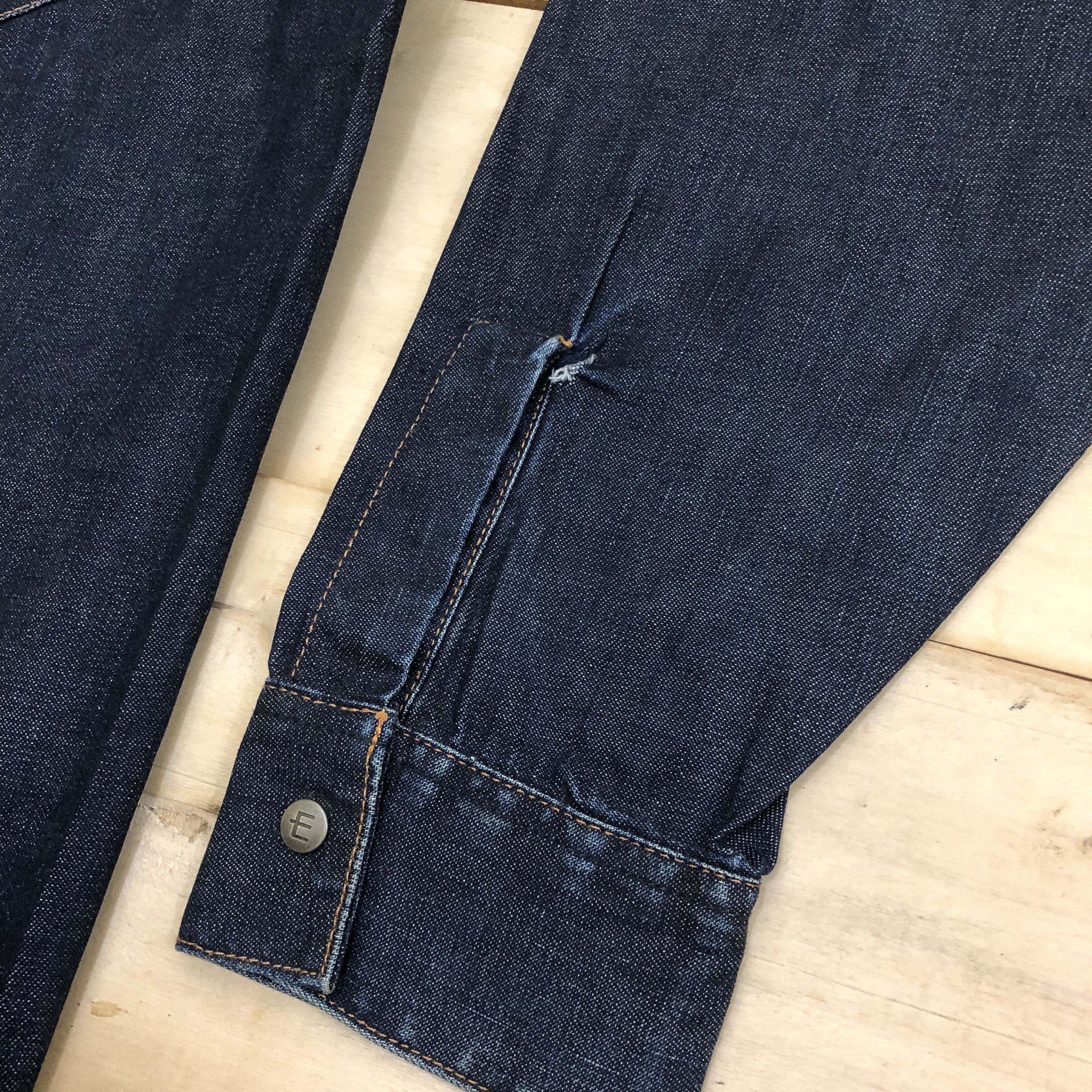 Edwin × Japanese Brand A185 EDWIN X EFUNCTION JAPAN DENIM JACKET Size US XL / EU 56 / 4 - 4 Thumbnail