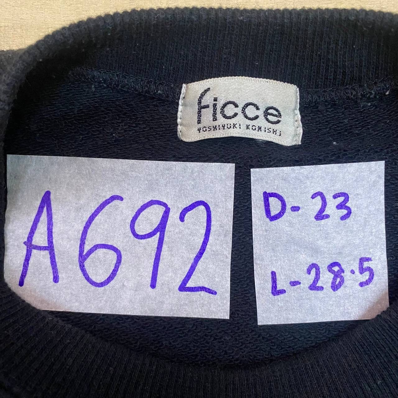Japanese Brand × Yoshiyuki Konishi A692 YOSHIYUKI KONISHI X FICCE JAPAN SWEATSHIRTS Size US L / EU 52-54 / 3 - 5 Thumbnail