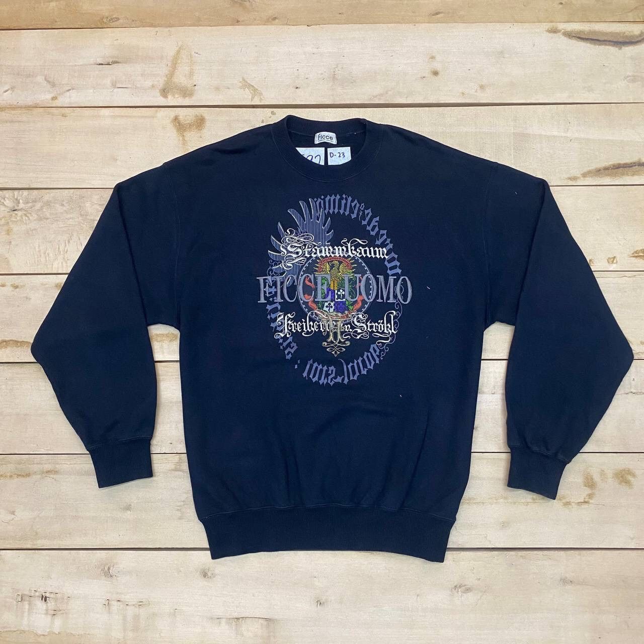 Japanese Brand × Yoshiyuki Konishi A692 YOSHIYUKI KONISHI X FICCE JAPAN SWEATSHIRTS Size US L / EU 52-54 / 3 - 1 Thumbnail