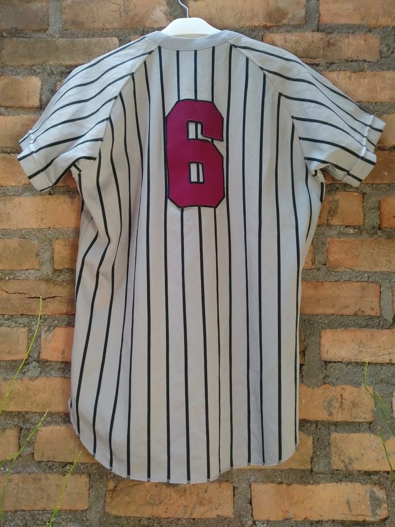 Mizuno × Vintage Vintage Baseball Jersey Mizuno Made in Japan Size US L / EU 52-54 / 3 - 2 Thumbnail