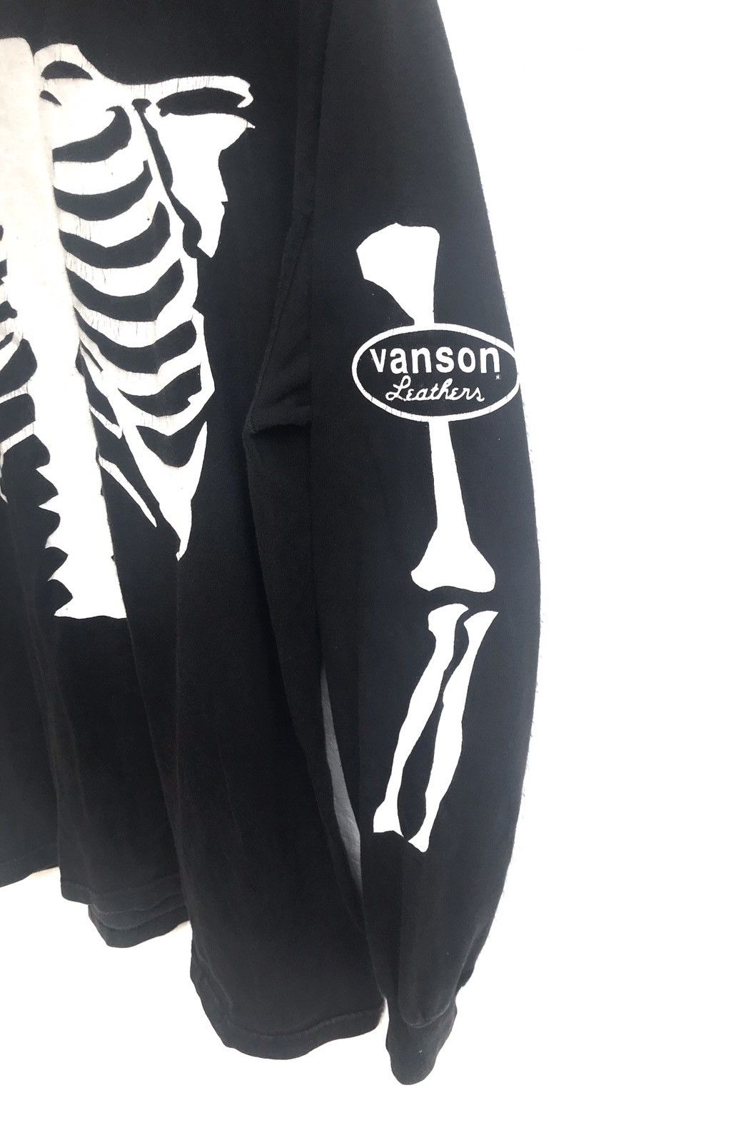Vanson Leathers 🔥Vanson Leathers Bone Logo Long Sleeve T shirt Size US M / EU 48-50 / 2 - 3 Thumbnail