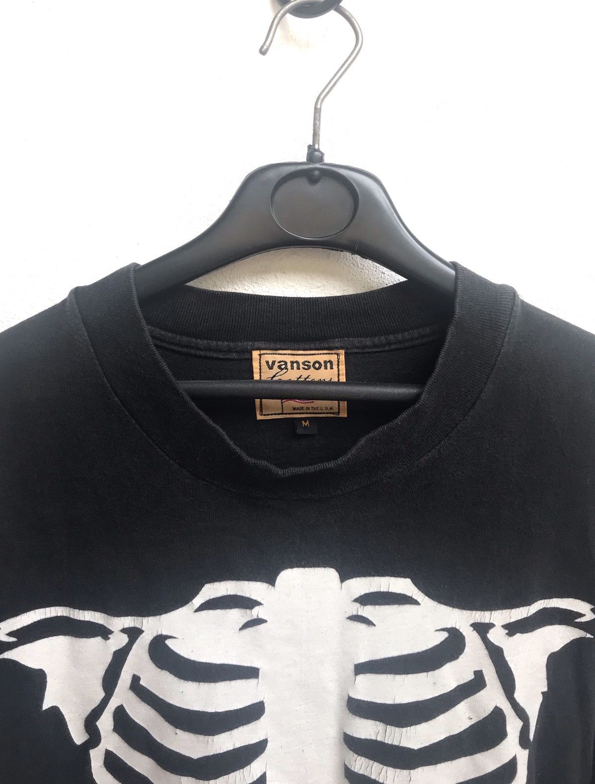 Vanson Leathers 🔥Vanson Leathers Bone Logo Long Sleeve T shirt Size US M / EU 48-50 / 2 - 4 Thumbnail