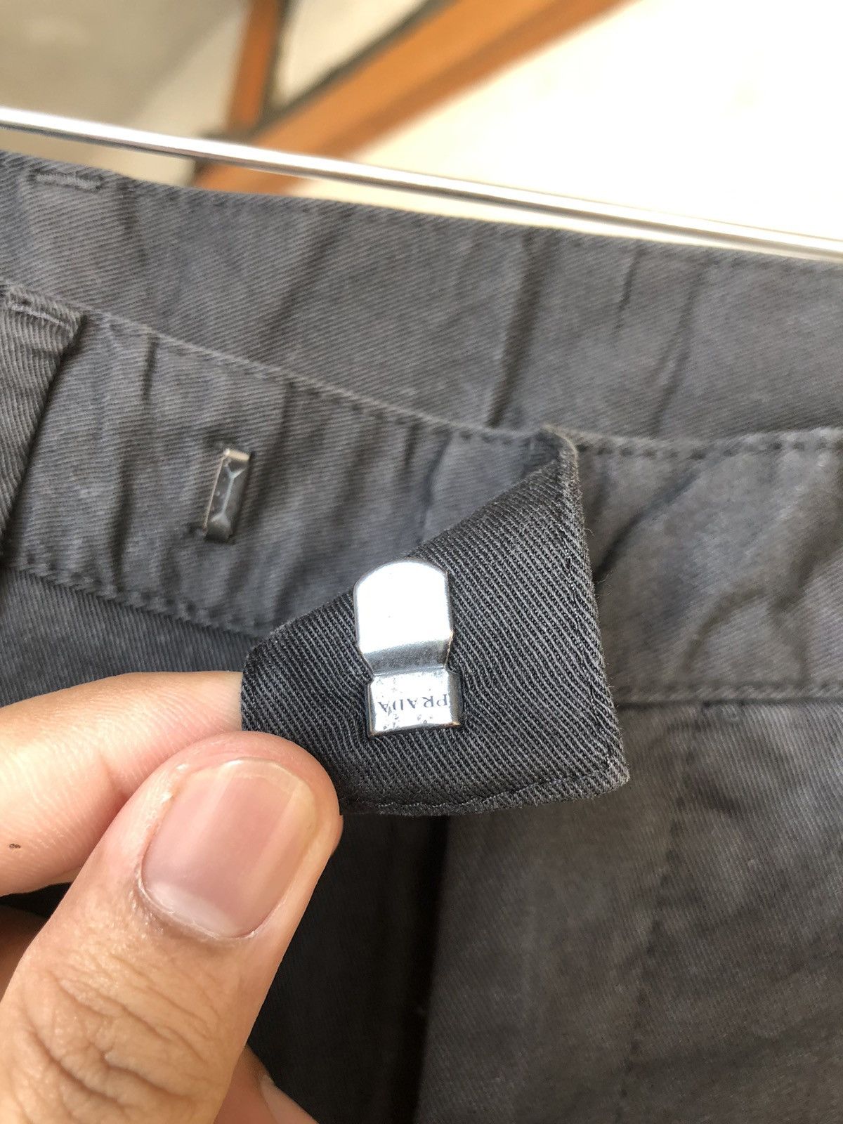 Prada Vintage Prada Minimalist Trousers Pants Size US 30 / EU 46 - 9 Thumbnail