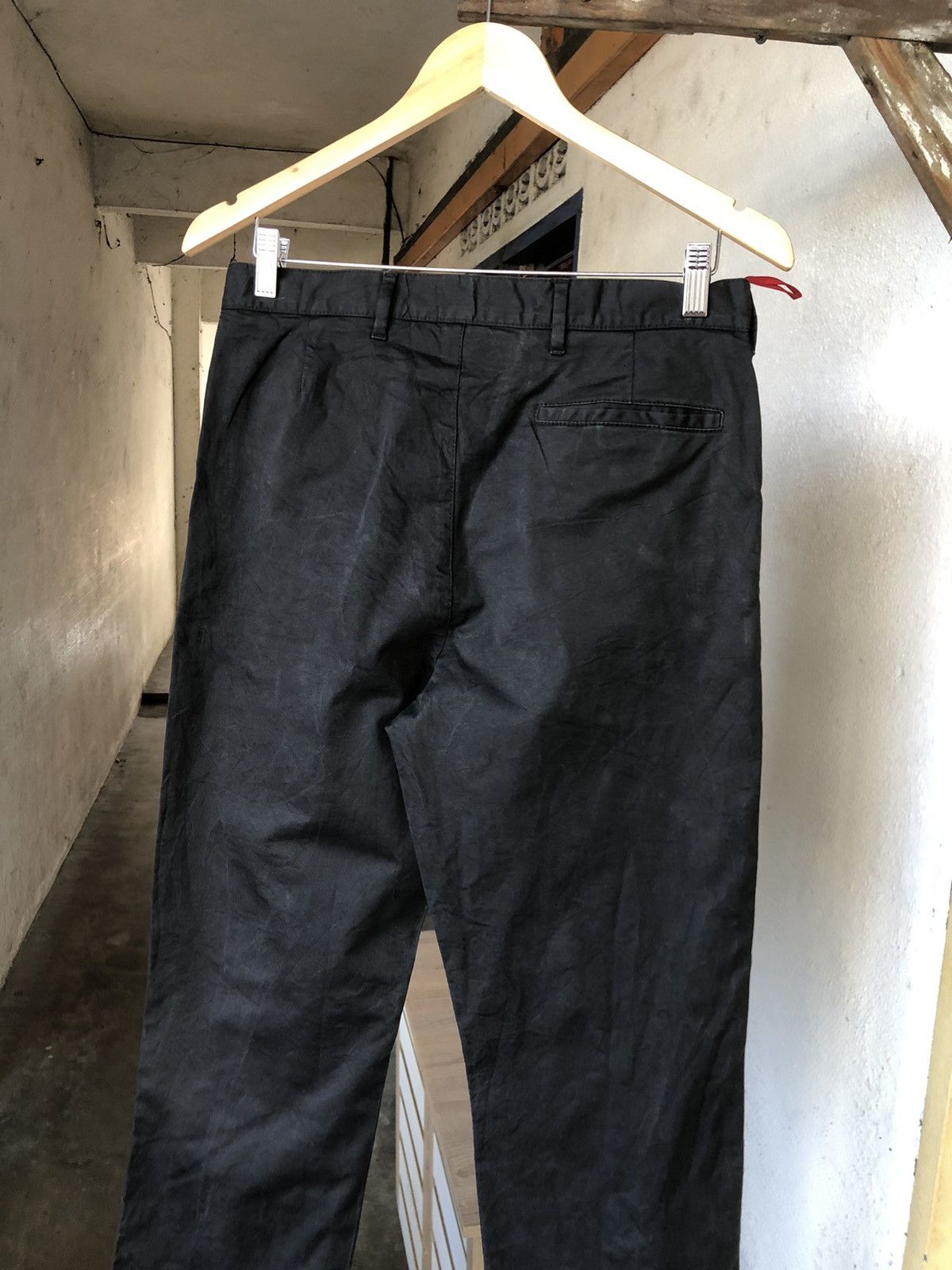 Prada Vintage Prada Minimalist Trousers Pants Size US 30 / EU 46 - 14 Thumbnail