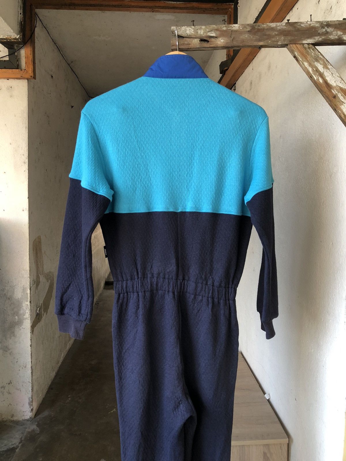 Moncler Vintage 90s Moncler x Asics Sky Jumpsuit/Coverall Size US S / EU 44-46 / 1 - 23 Thumbnail