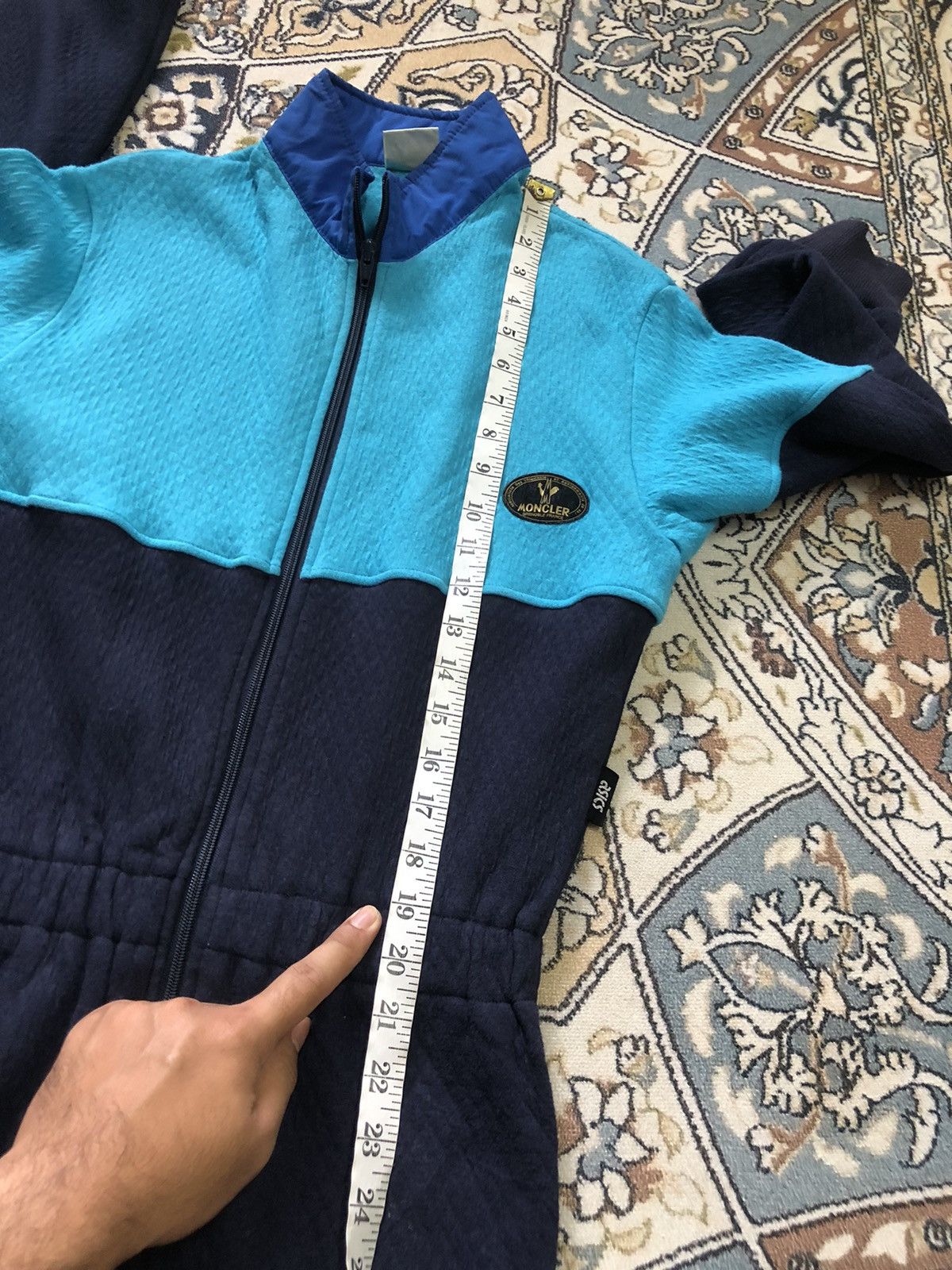 Moncler Vintage 90s Moncler x Asics Sky Jumpsuit/Coverall Size US S / EU 44-46 / 1 - 4 Thumbnail