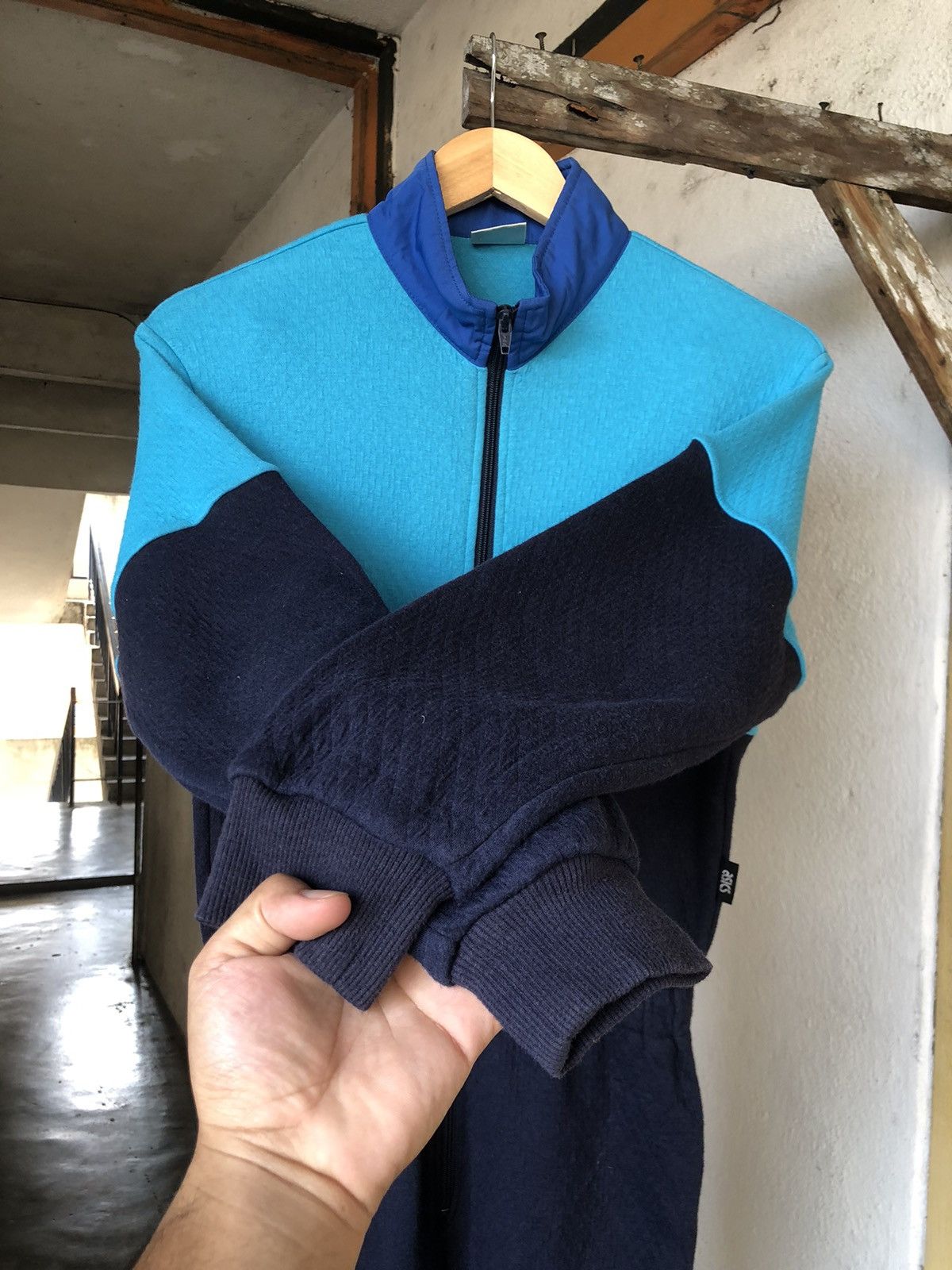 Moncler Vintage 90s Moncler x Asics Sky Jumpsuit/Coverall Size US S / EU 44-46 / 1 - 15 Thumbnail
