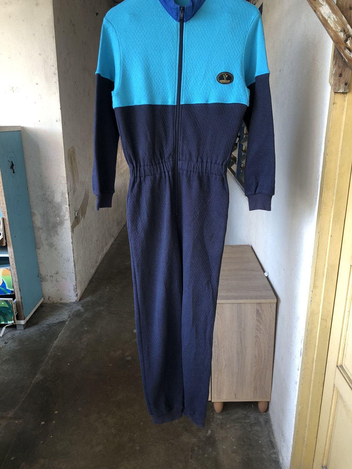 Moncler Vintage 90s Moncler x Asics Sky Jumpsuit/Coverall Size US S / EU 44-46 / 1 - 8 Thumbnail