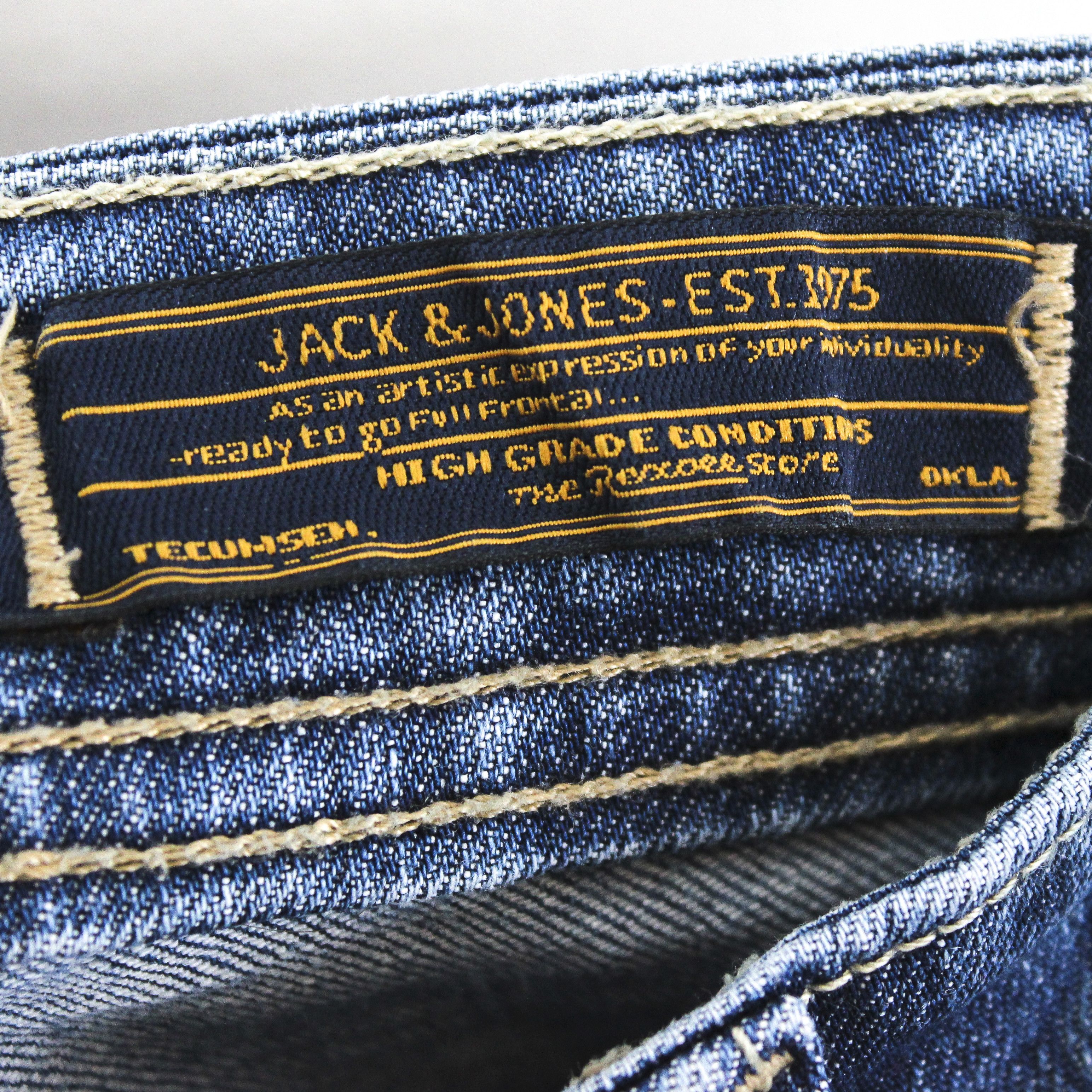 Jack & Jones Ben Men W36 L32 Slim Fit Skinny Jeans Denim Pants Trousers Size US 36 / EU 52 - 5 Thumbnail