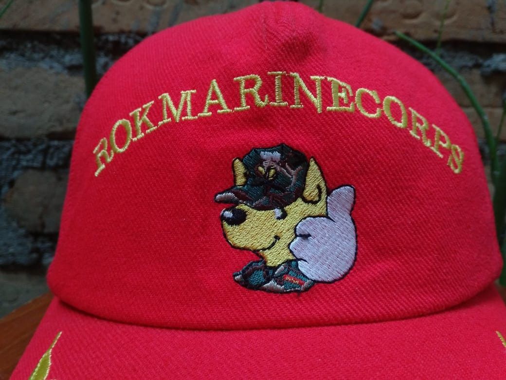 Vintage Vintage Military Hat Cap Embroidered Size ONE SIZE - 2 Thumbnail