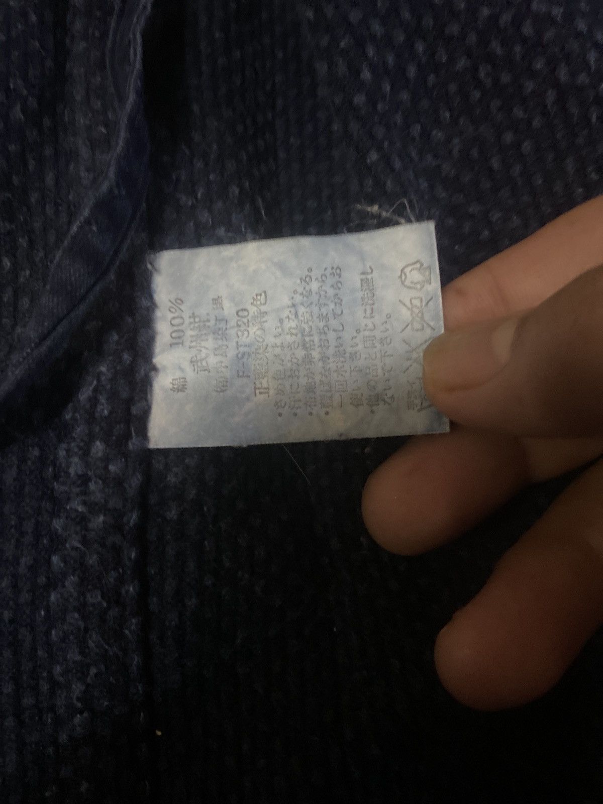 Indigo × Japanese Brand Vintage Japanese Indigo Sashiko - Traditional Craftsmanship Size US M / EU 48-50 / 2 - 8 Thumbnail