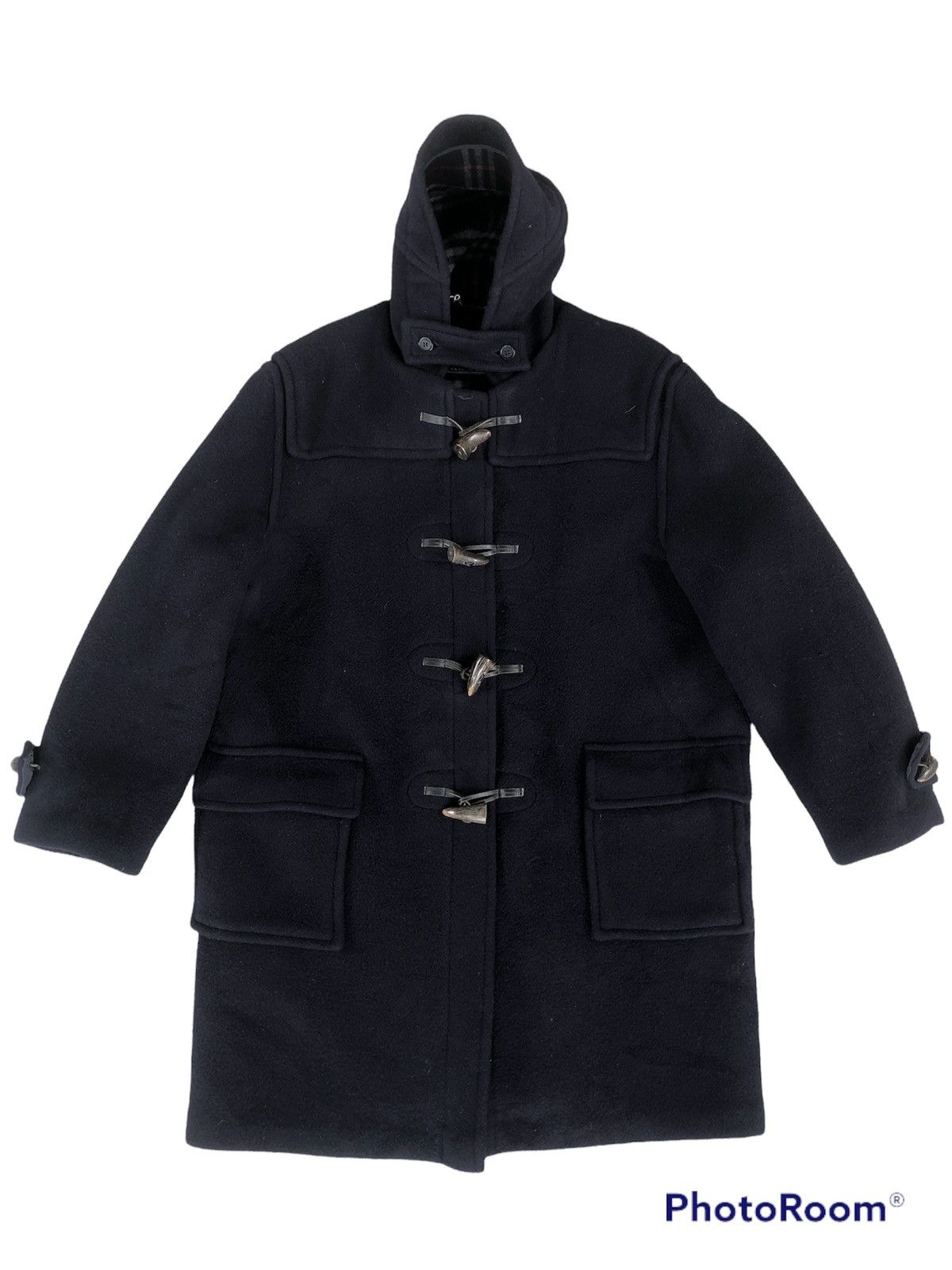 Burberry Burberry Duffle Coat Hoodie Made in England Size US XL / EU 56 / 4 - 2 Thumbnail