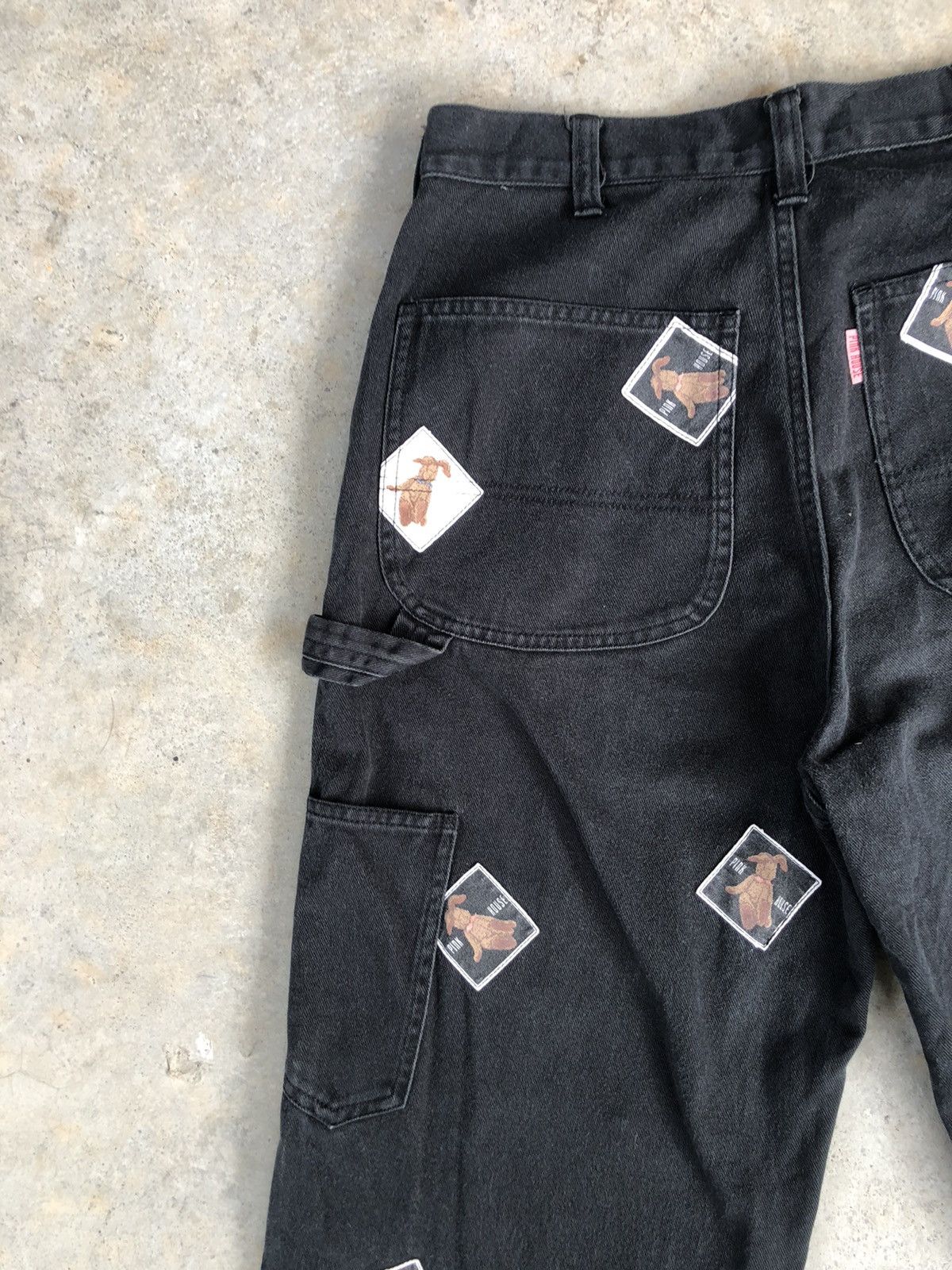Pink House Pink House Patched Embroidered Carpenter Pants Baggy Size US 28 / EU 44 - 9 Thumbnail
