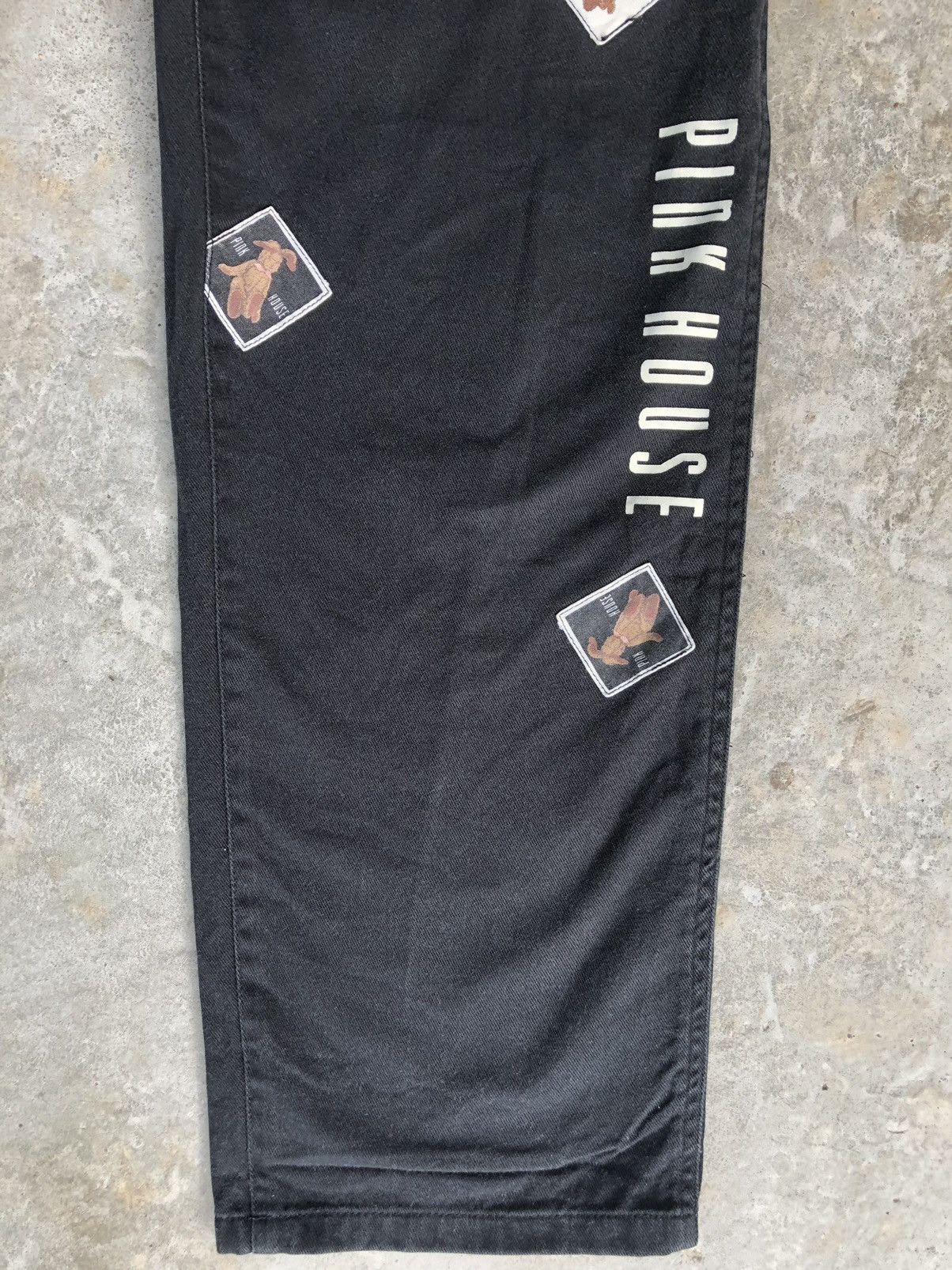 Pink House Pink House Patched Embroidered Carpenter Pants Baggy Size US 28 / EU 44 - 7 Thumbnail
