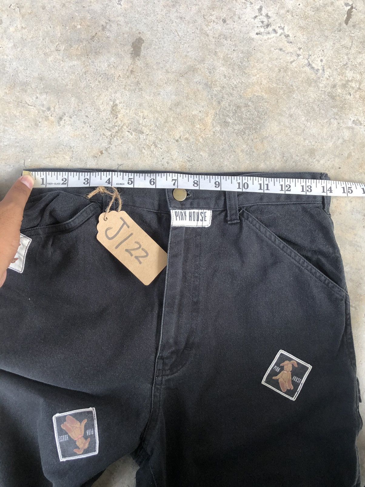 Pink House Pink House Patched Embroidered Carpenter Pants Baggy Size US 28 / EU 44 - 15 Thumbnail