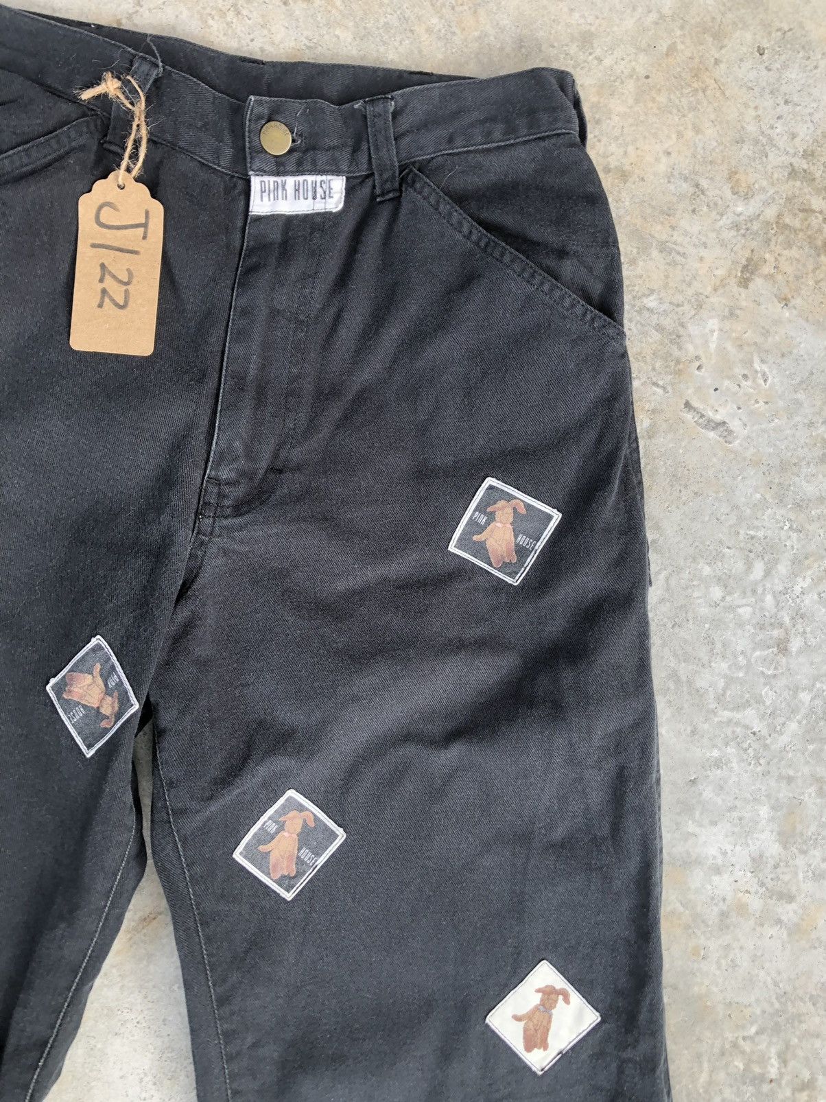 Pink House Pink House Patched Embroidered Carpenter Pants Baggy Size US 28 / EU 44 - 5 Thumbnail