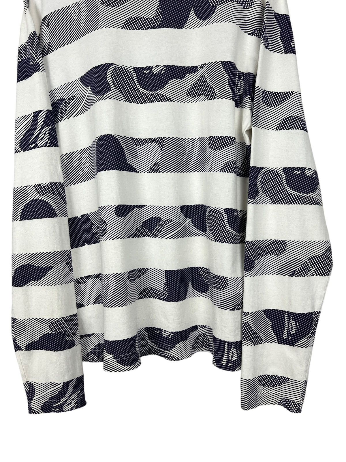 Bape Y2K Bape Purple Camo Stripes Longsleeve Shirt Size US M / EU 48-50 / 2 - 8 Thumbnail
