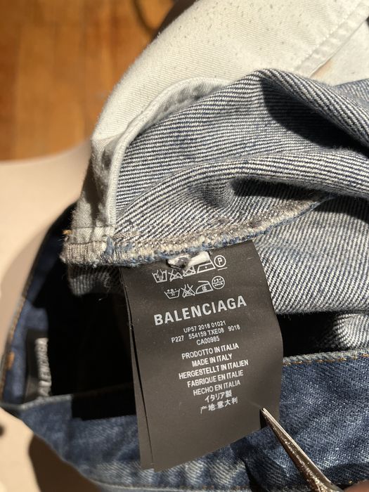 Balenciaga Flared Denim 18 | Grailed