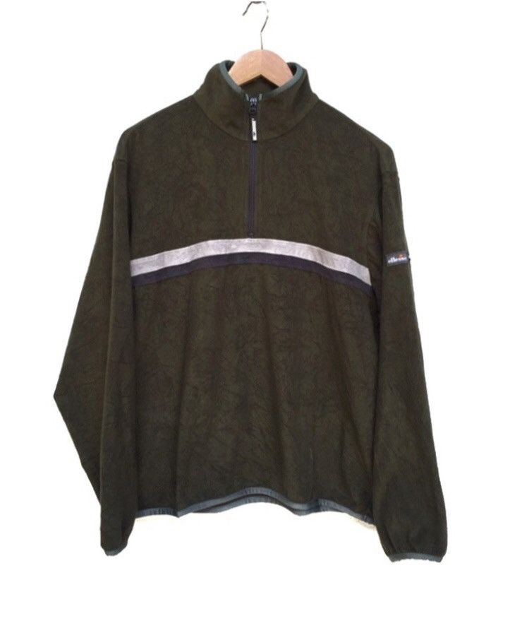 Ellesse × Vintage 🔥Ellesse Zipper Neck Sweatshirts Size US M / EU 48-50 / 2 - 1 Thumbnail
