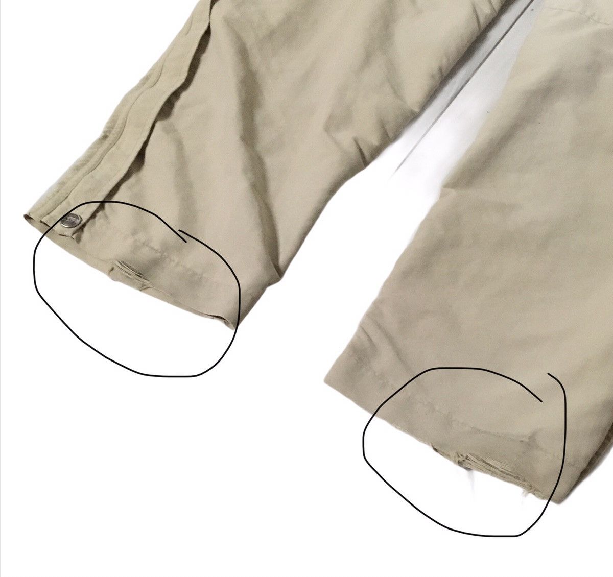 Vintage 🔥Rlx Polo Sport Cargo With Zipper Arm Slack Sweatpants Size US 35 - 6 Thumbnail
