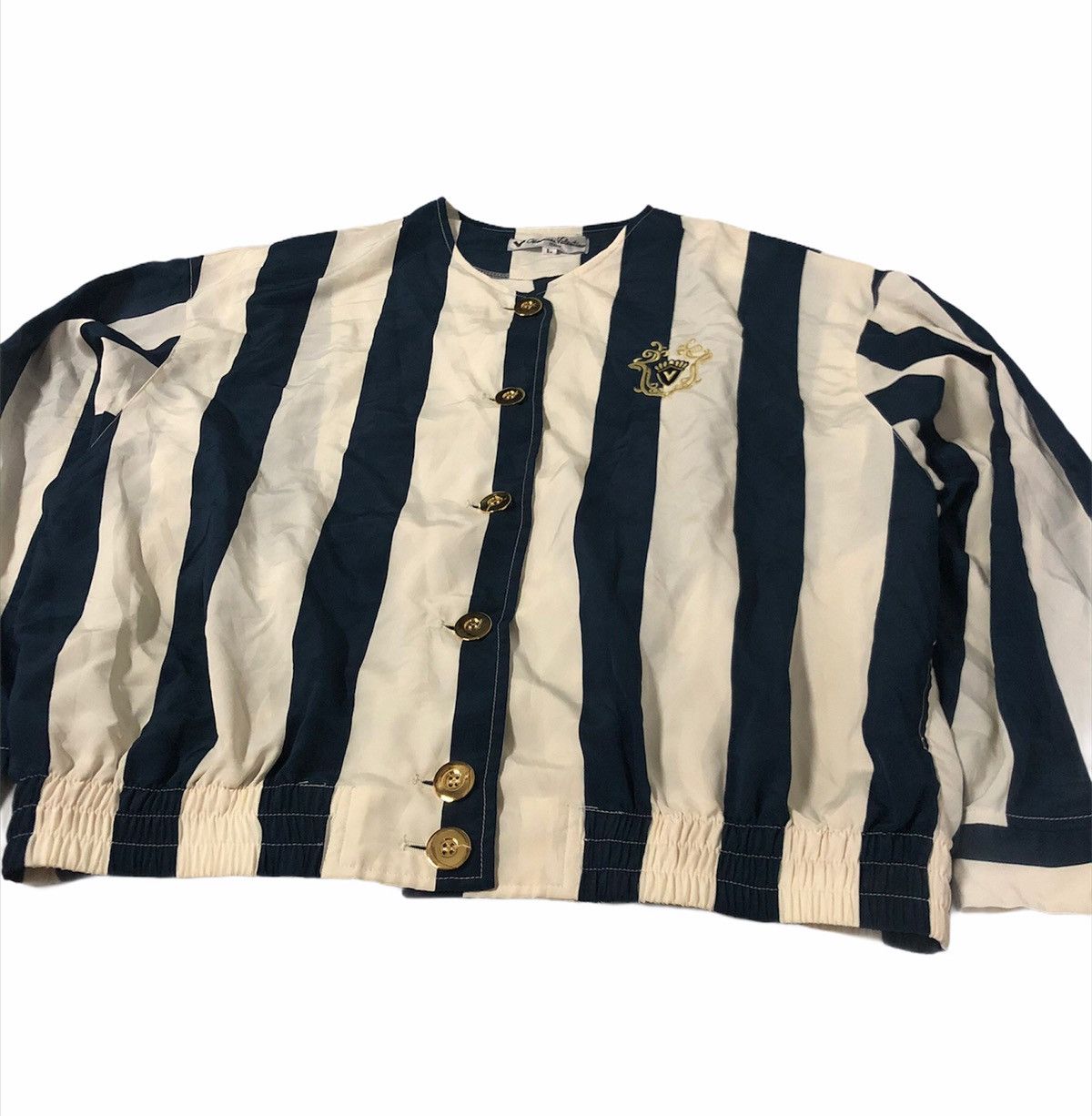 Giovanni Valentino 🔥Giovanni Valentino Rare Style Relaxing Polyester Jacket Size L / US 10 / IT 46 - 5 Thumbnail